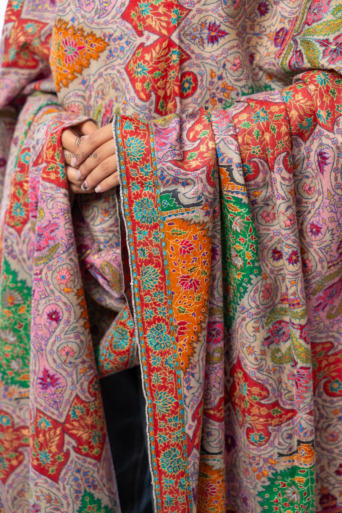 Sarv Empire Oversized Pashmina Shawl