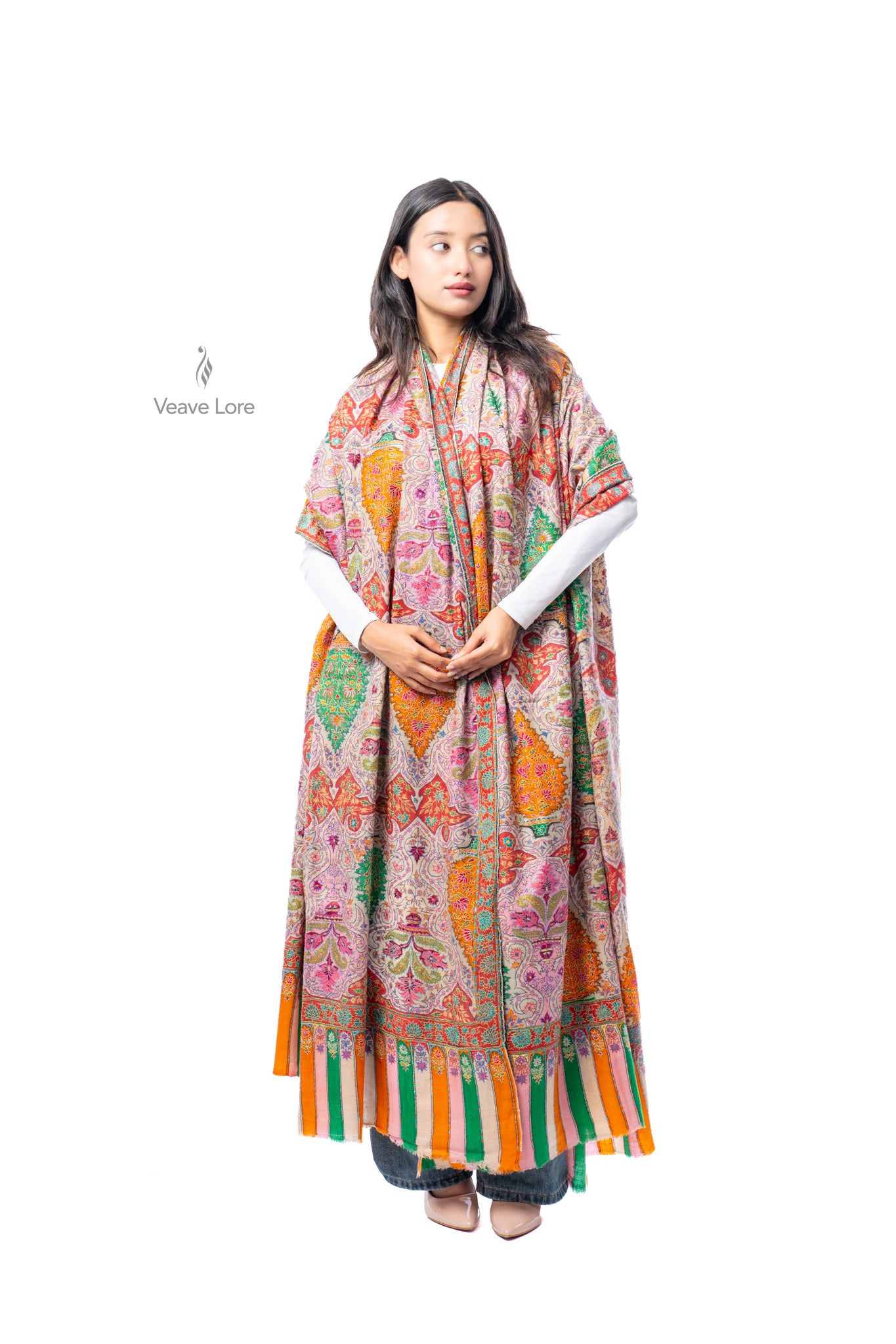 Sarv Empire Oversized Pashmina Shawl