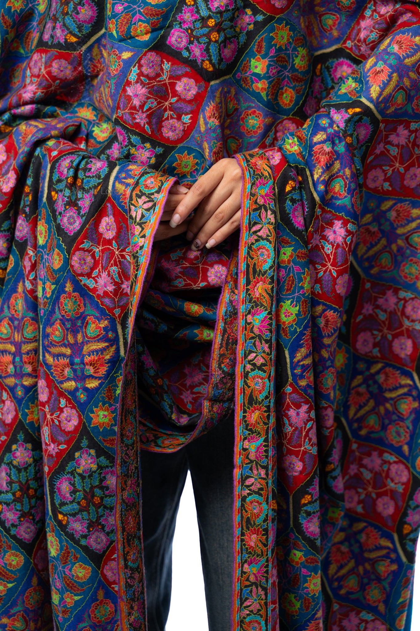 Mina Prism Oversized Pashmina Shawl