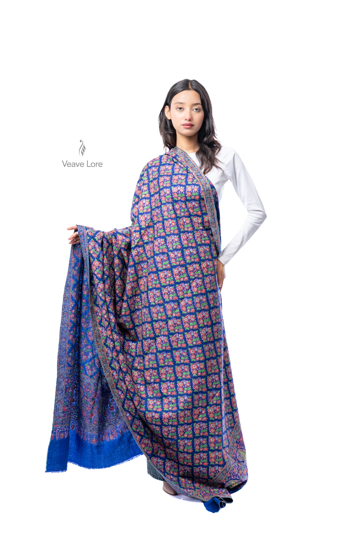 Bahar Orchard Pashmina Shawl