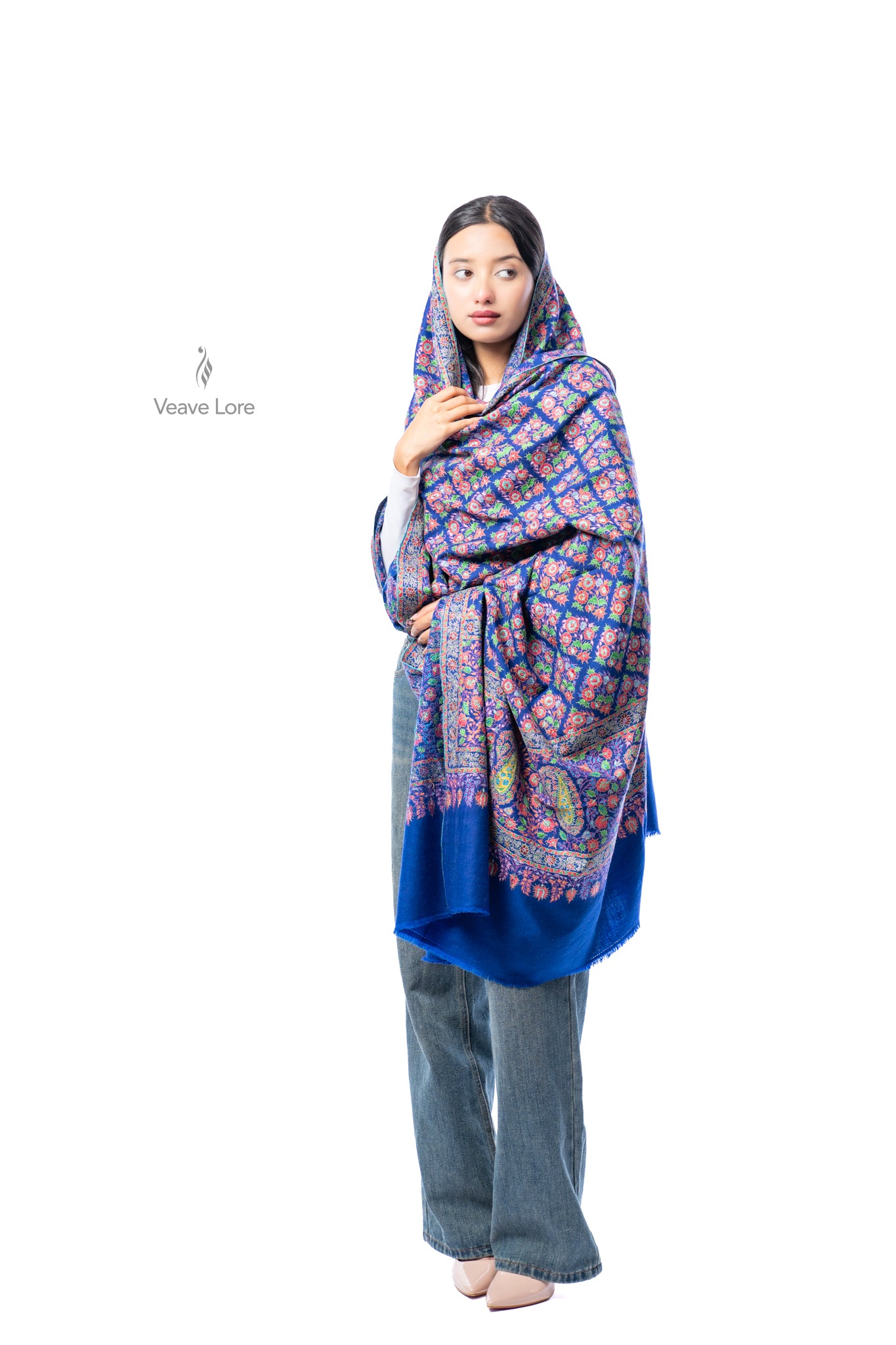 Bahar Orchard Pashmina Shawl