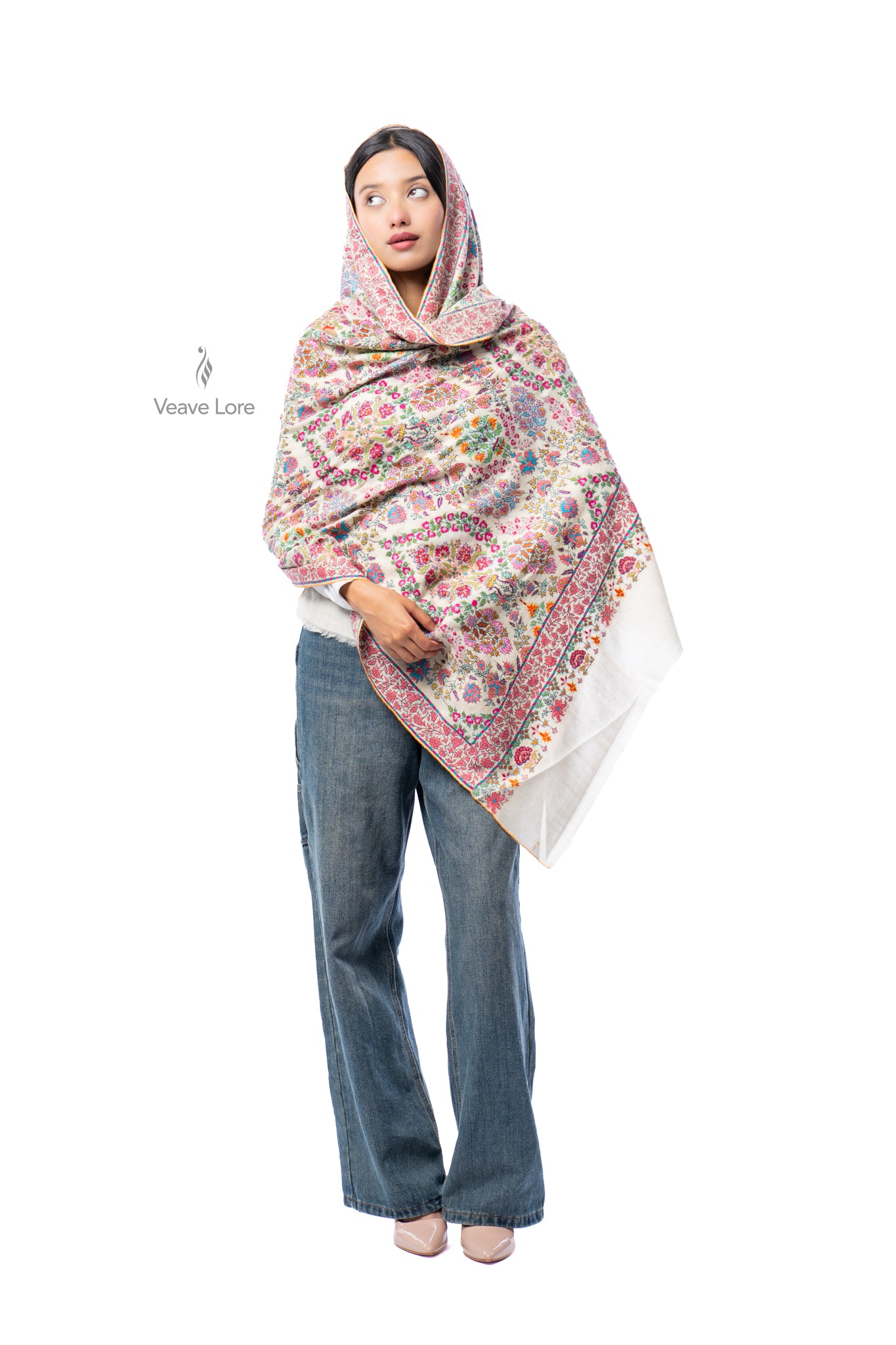 Chaman Canvas Pashmina Shawl