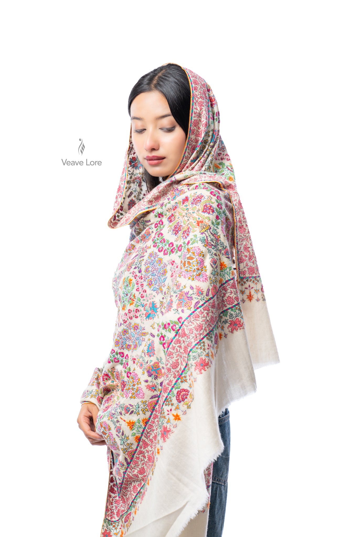 Chaman Canvas Pashmina Shawl