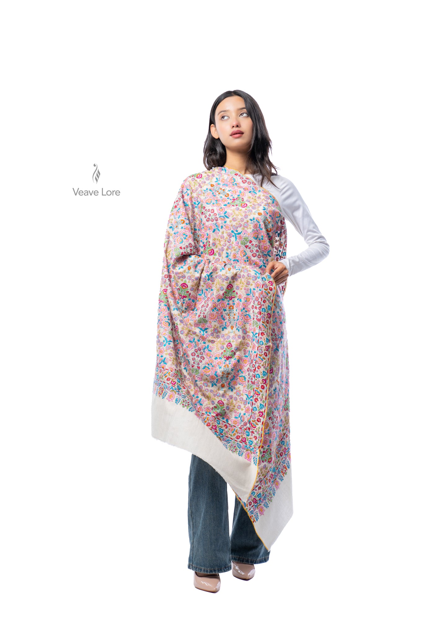 Gulshan Breeze Pashmina Shawl
