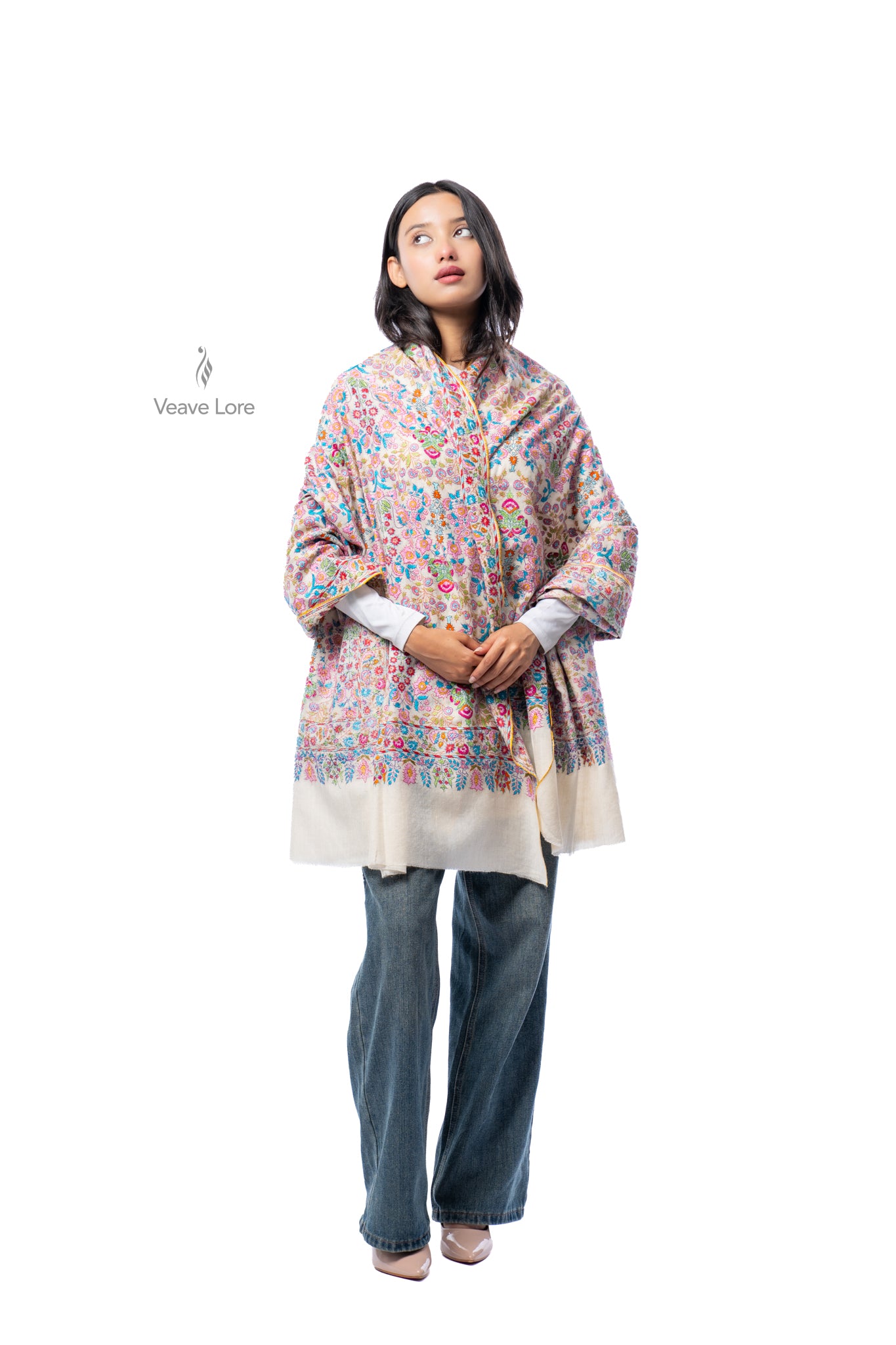 Gulshan Breeze Pashmina Shawl