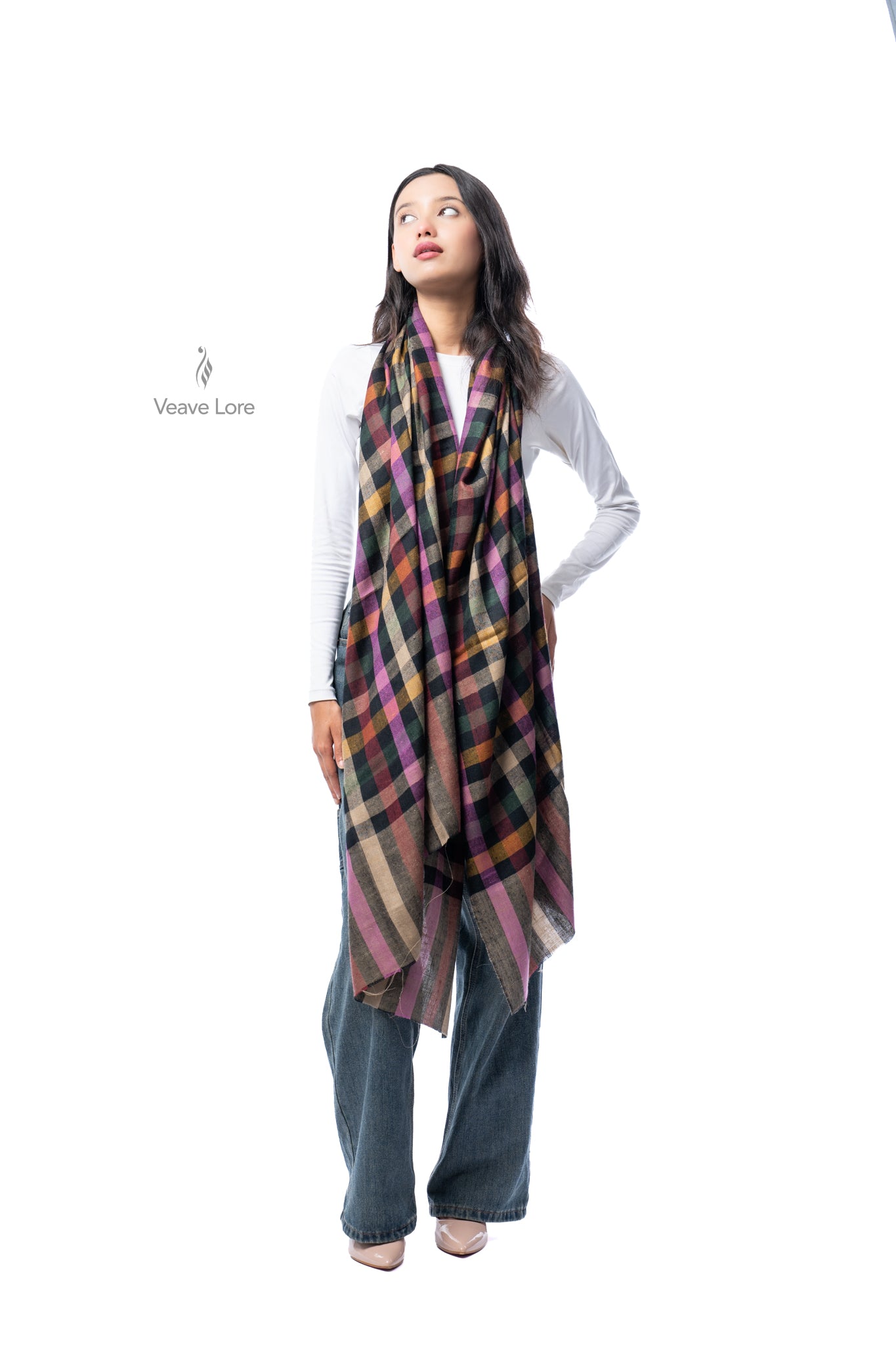 Highland Fold Pashmina Shawl