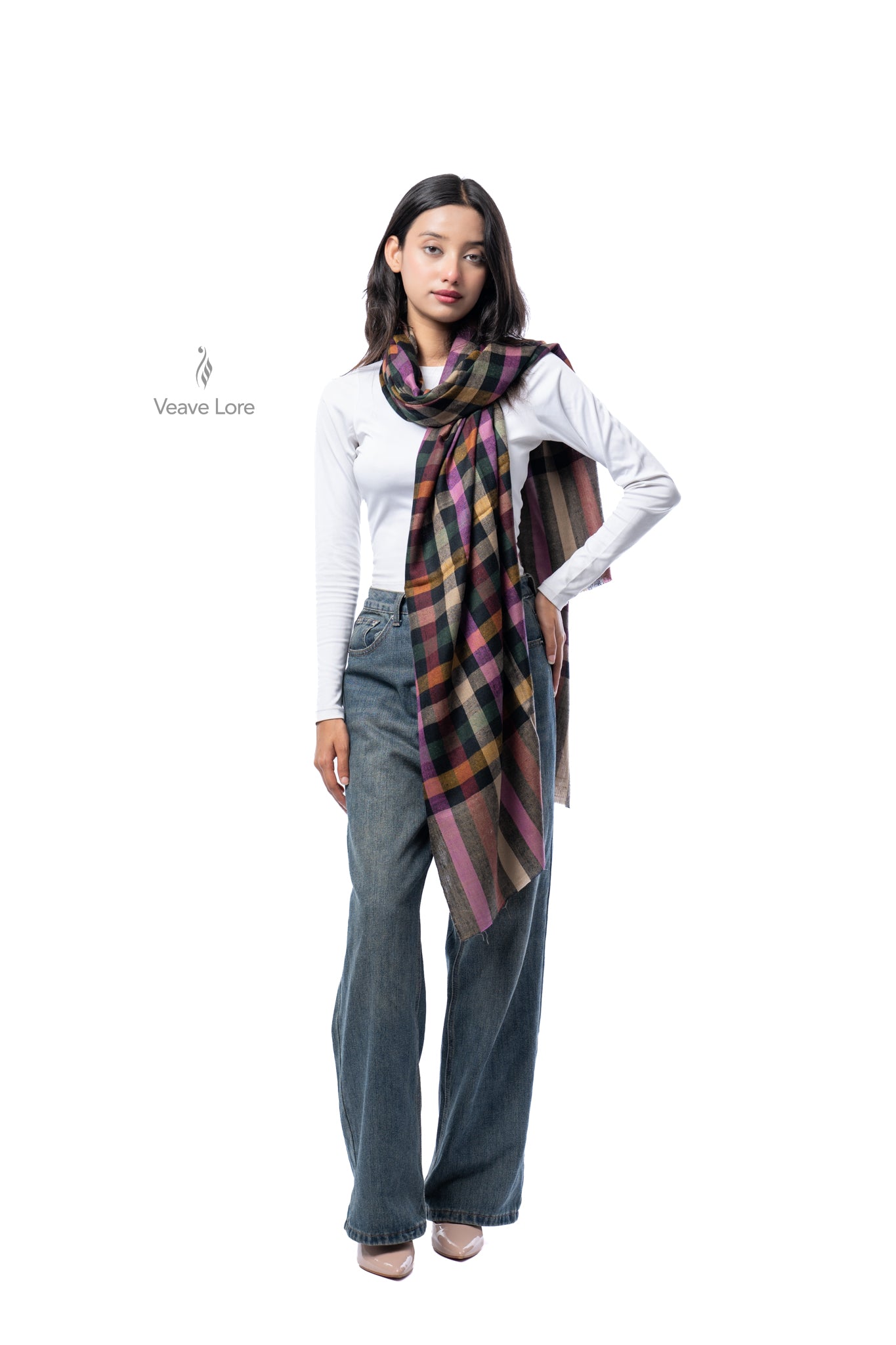 Highland Fold Pashmina Shawl
