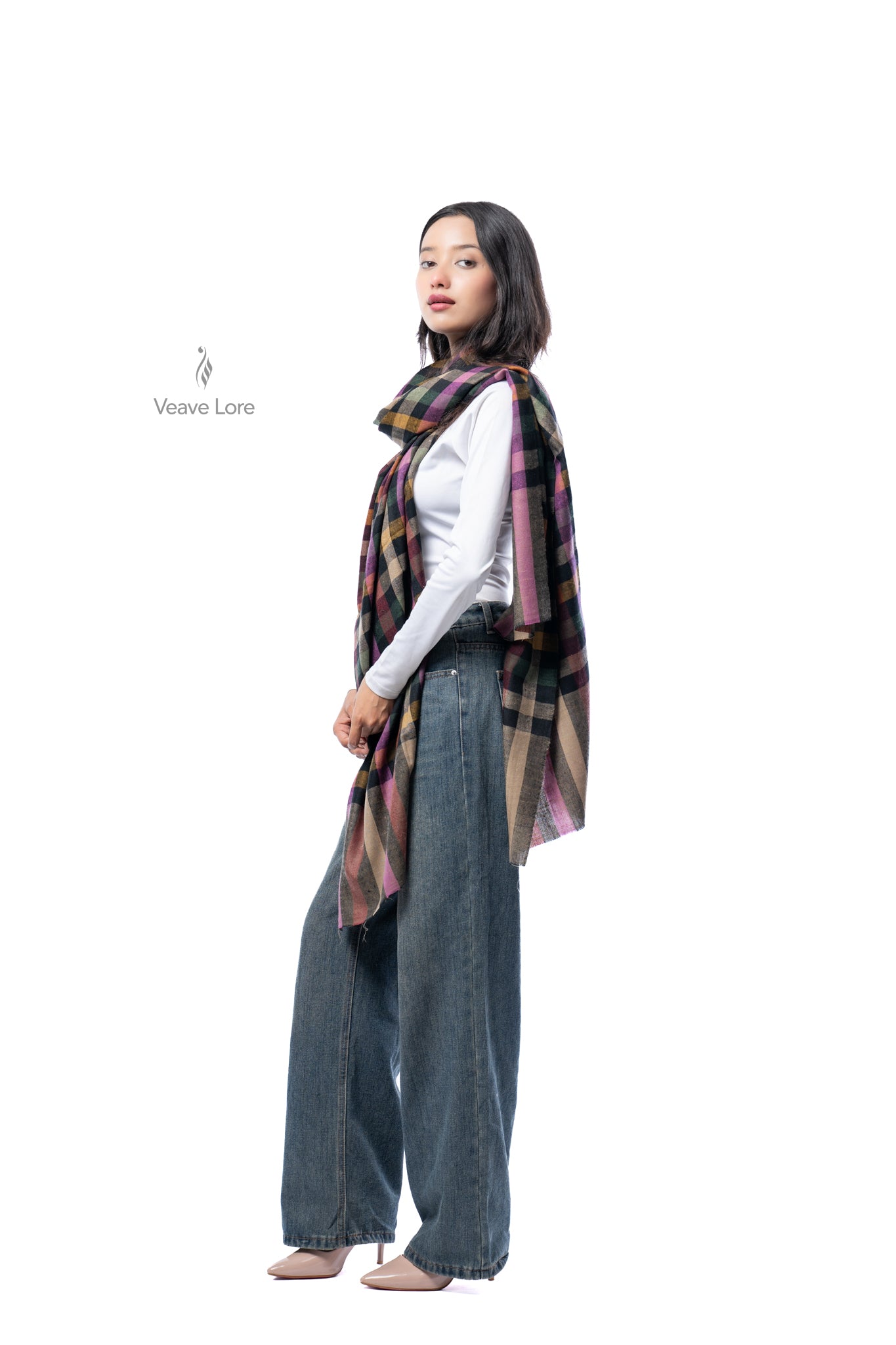 Highland Fold Pashmina Shawl
