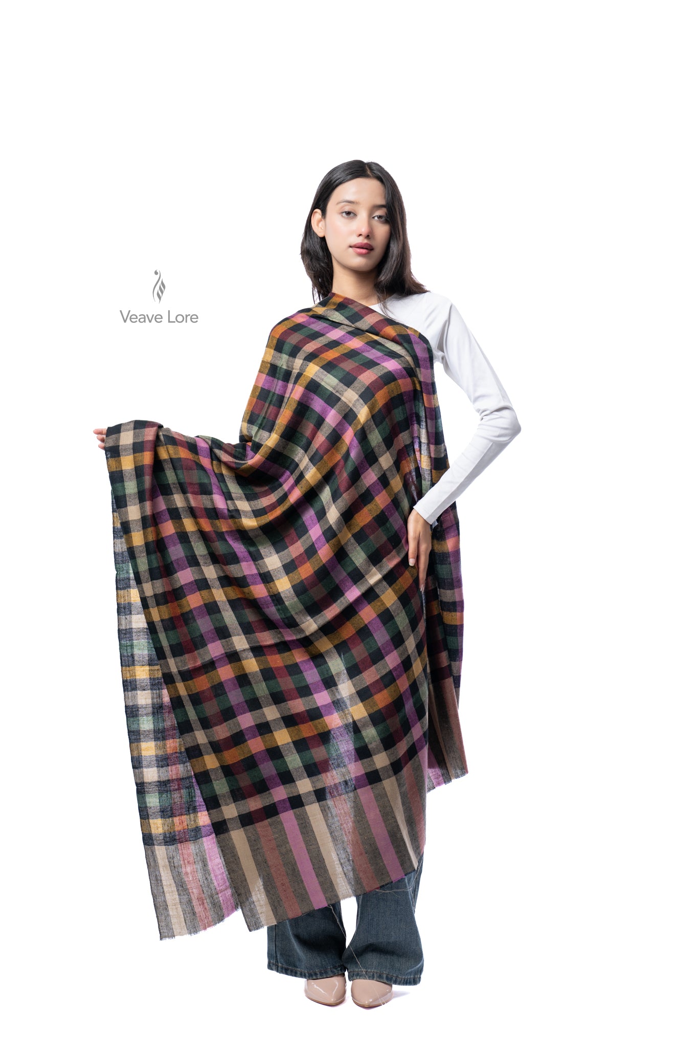 Highland Fold Pashmina Shawl