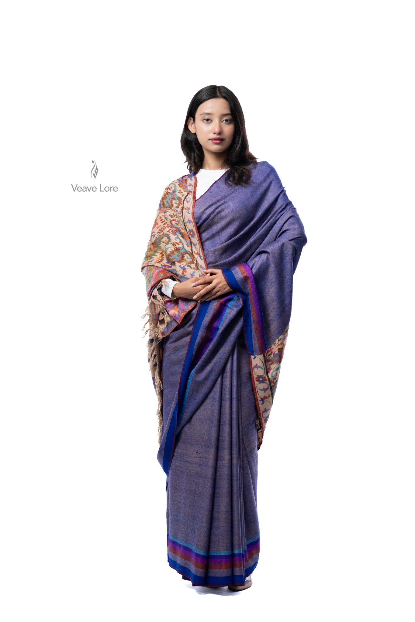 The Nginavat Kani Pashmina Saree
