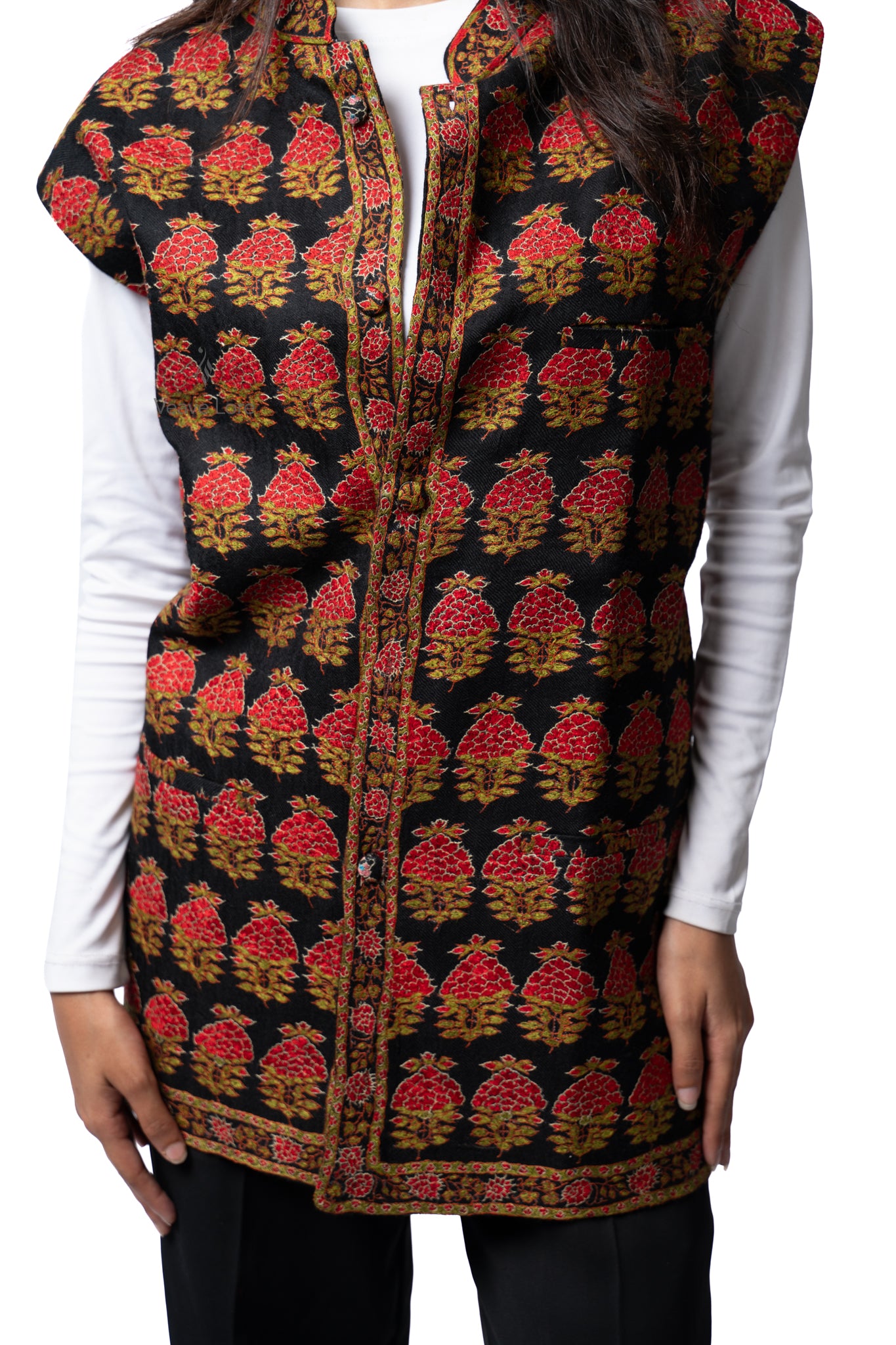 Obsidian Ember Waistcoat