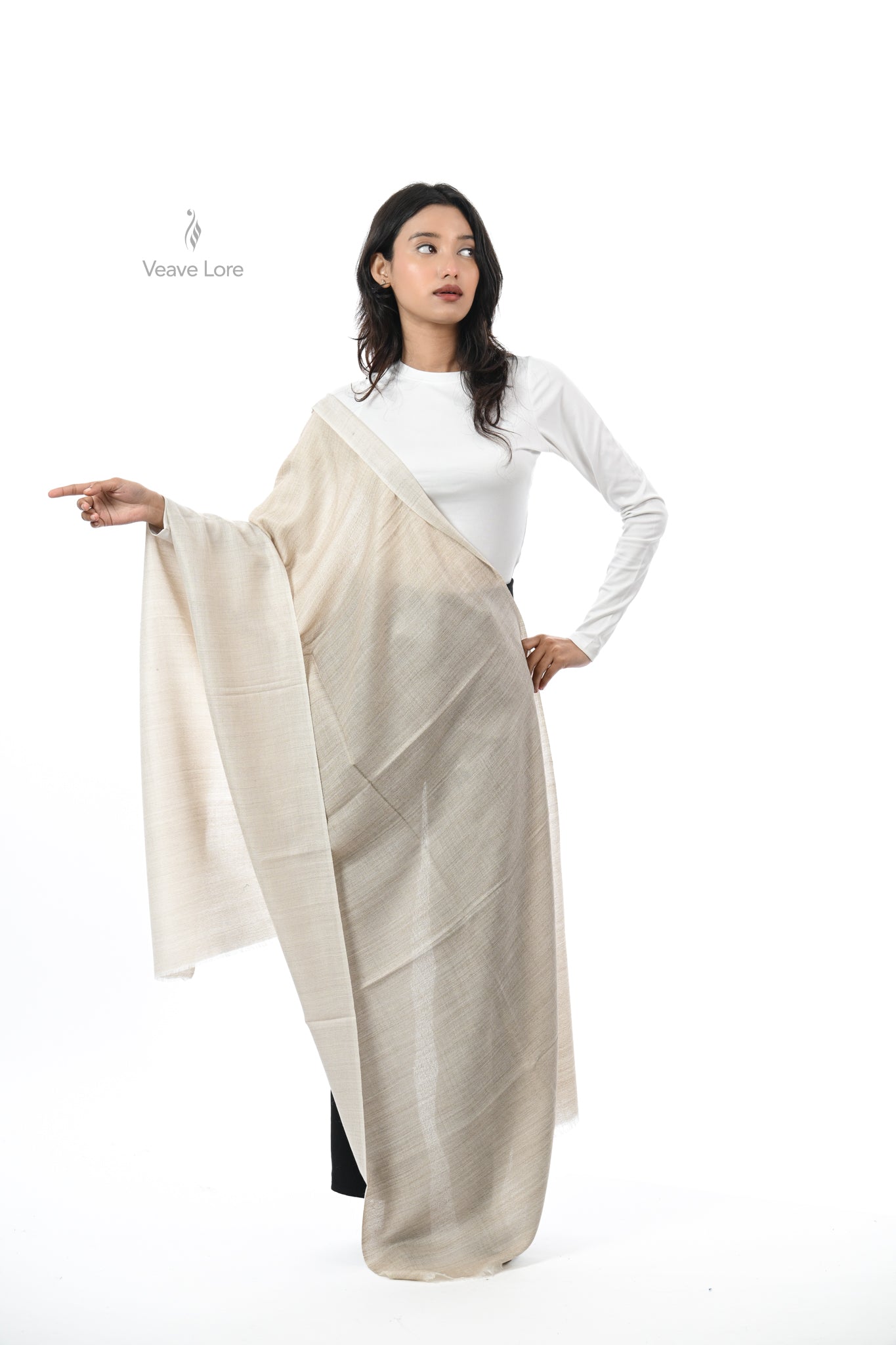 Twin Veil Reversible Stole