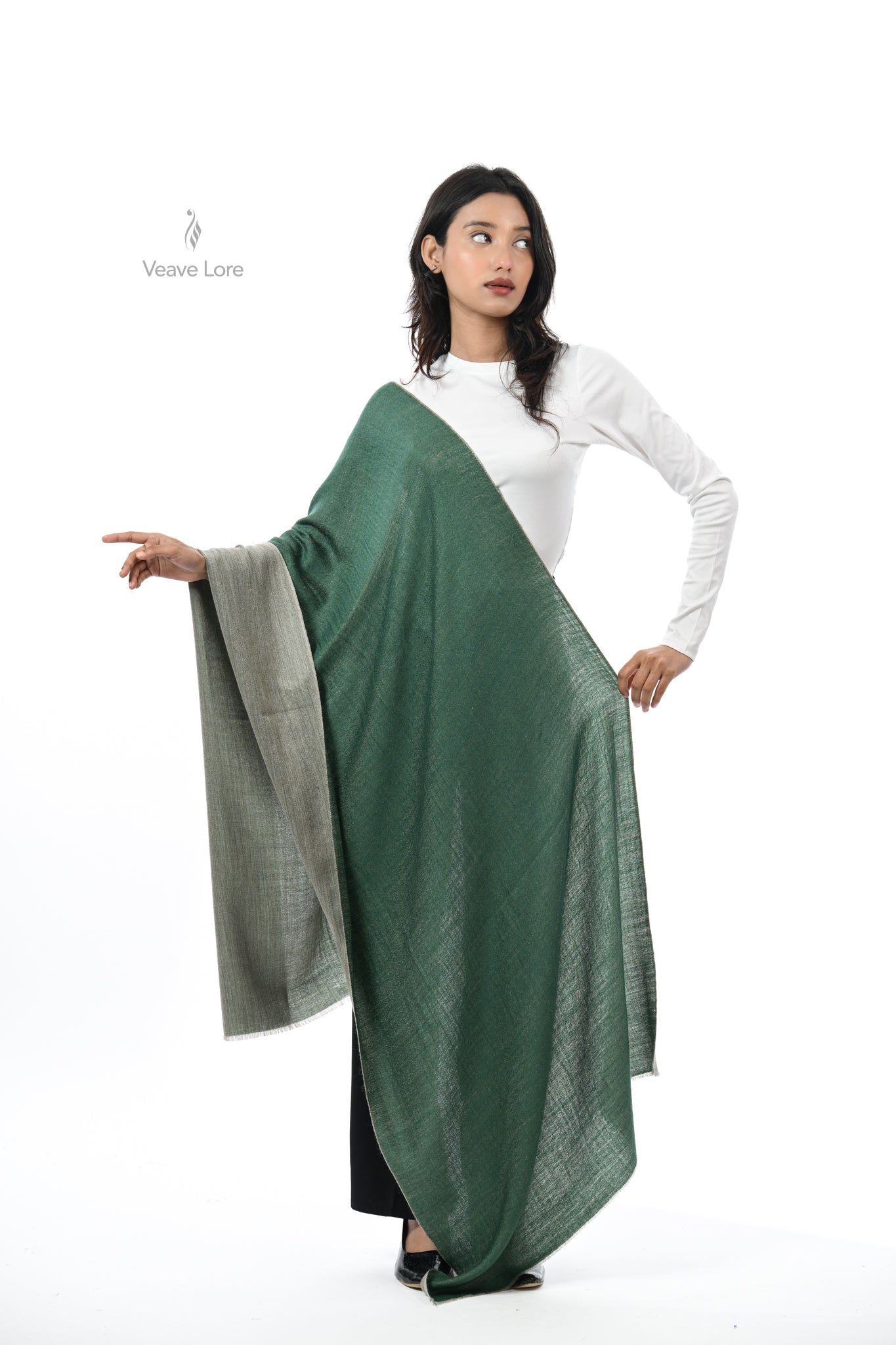 Twin Veil Reversible Stole