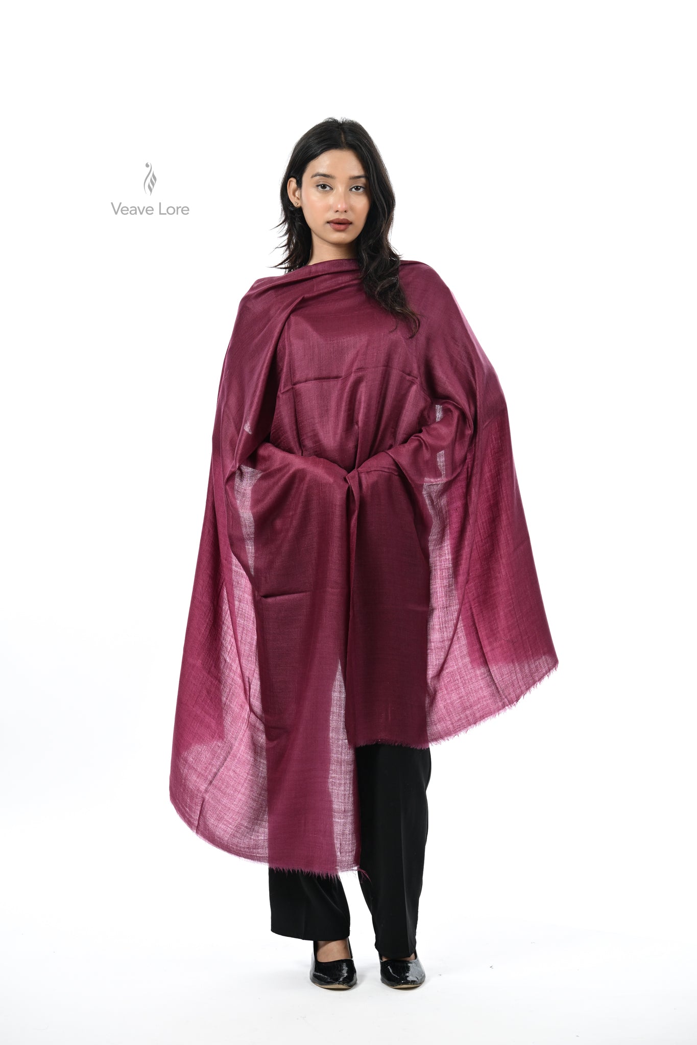 Rang-e-Sukoon Fine Wool Stole