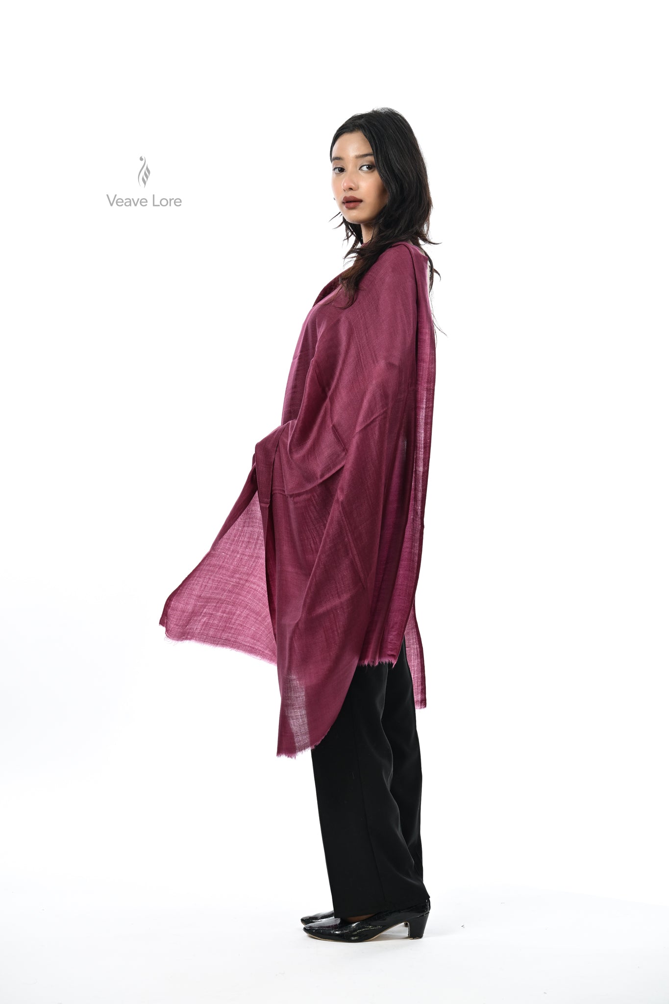 Rang-e-Sukoon Fine Wool Stole
