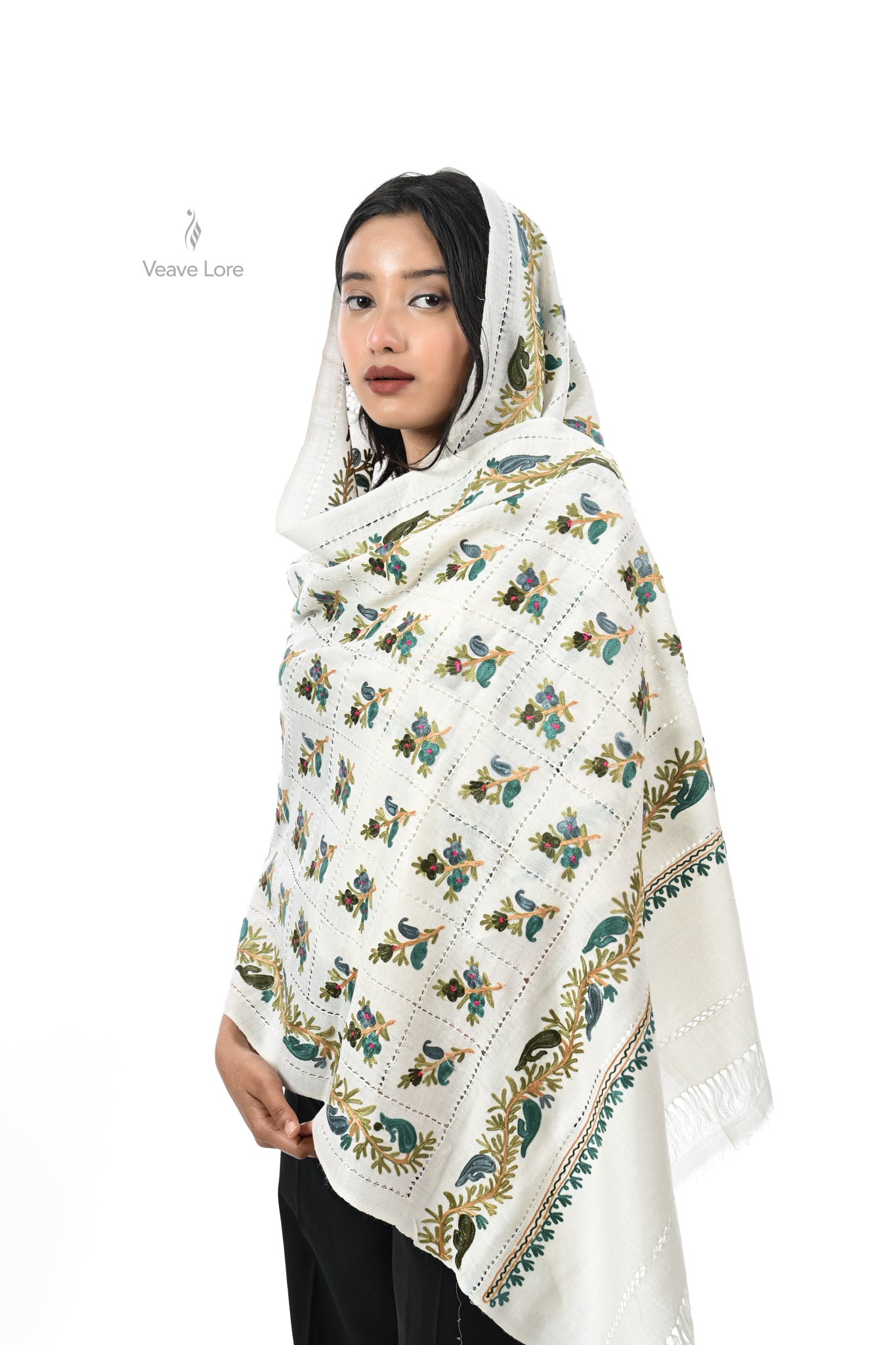 Wildflower ARI Fine Wool Stole