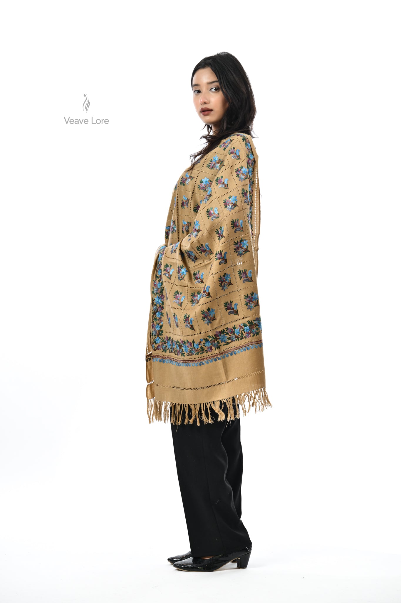 Wildflower ARI Fine Wool Stole