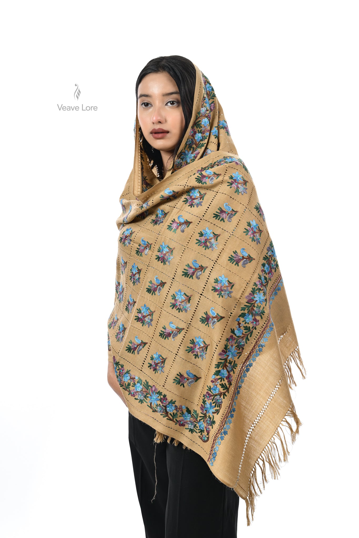Wildflower ARI Fine Wool Stole