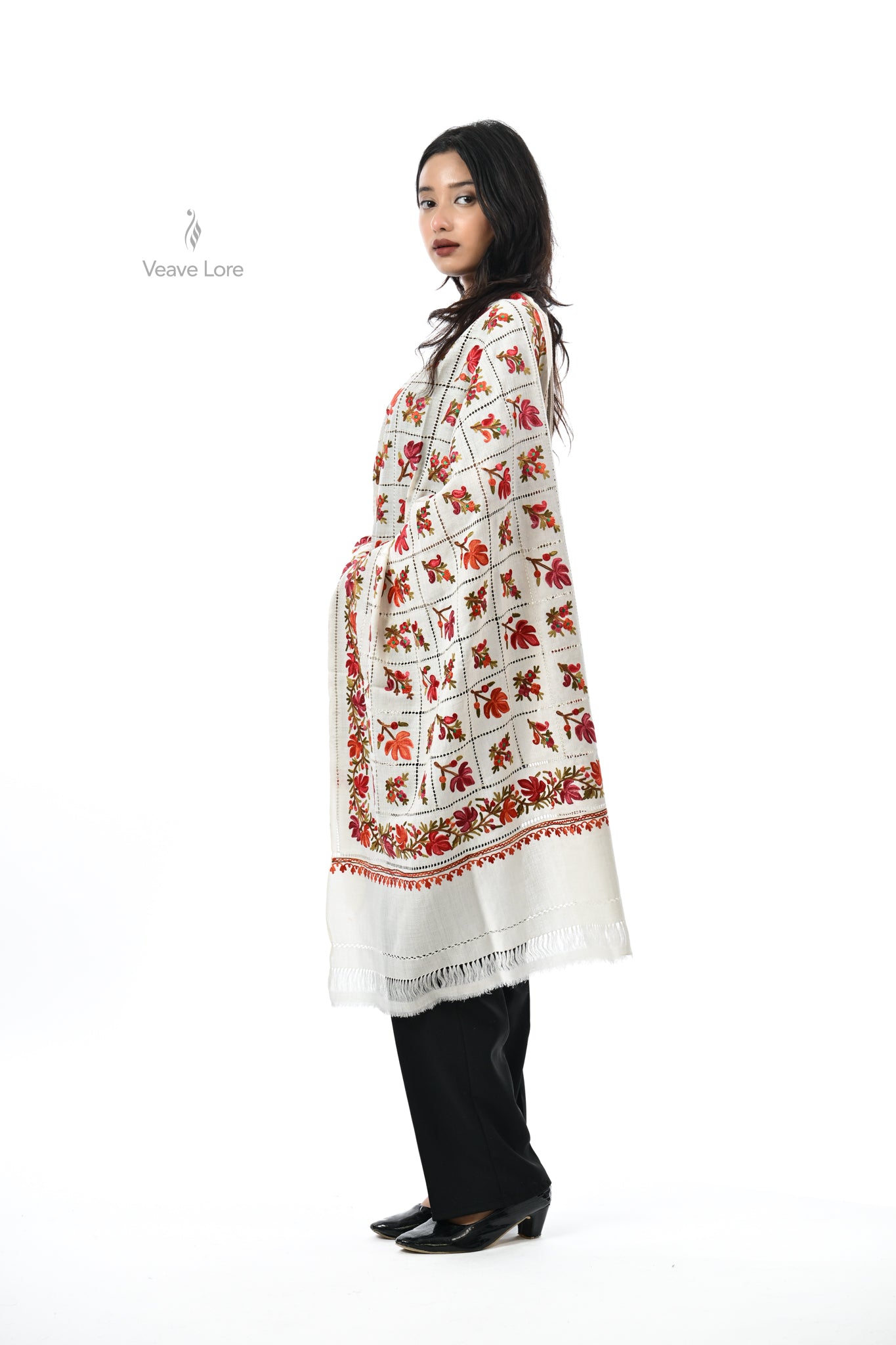 Wildflower ARI Fine Wool Stole