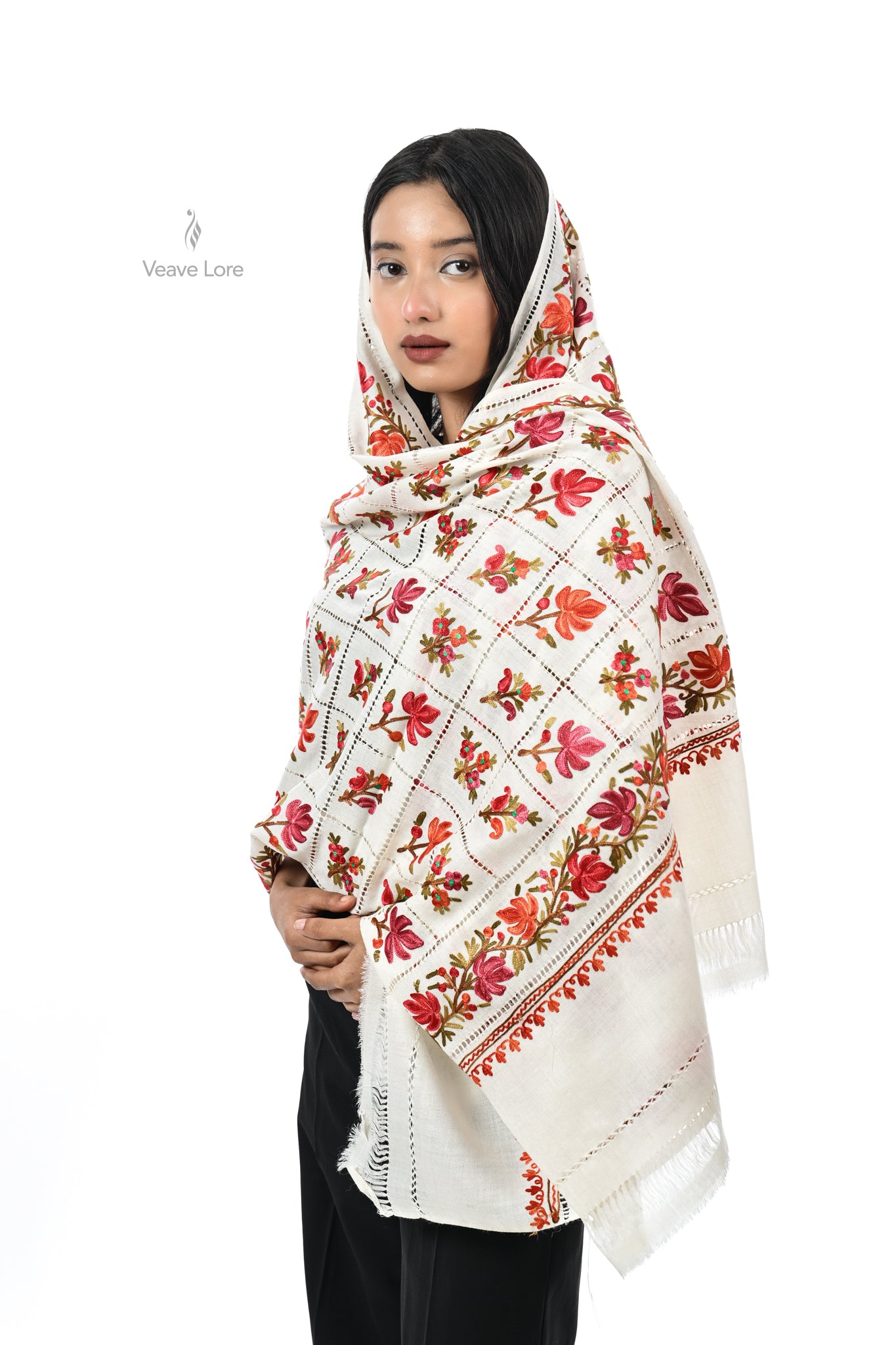 Wildflower ARI Fine Wool Stole
