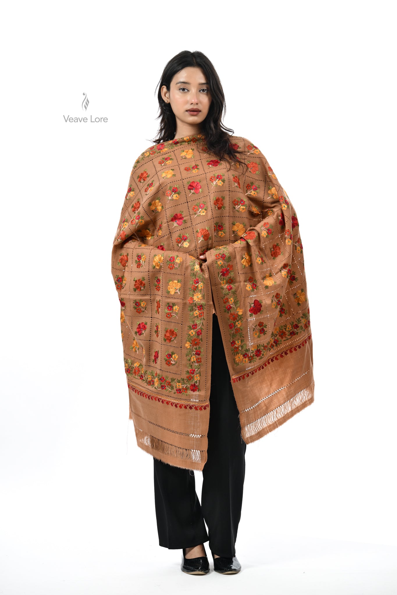 Wildflower ARI Fine Wool Stole
