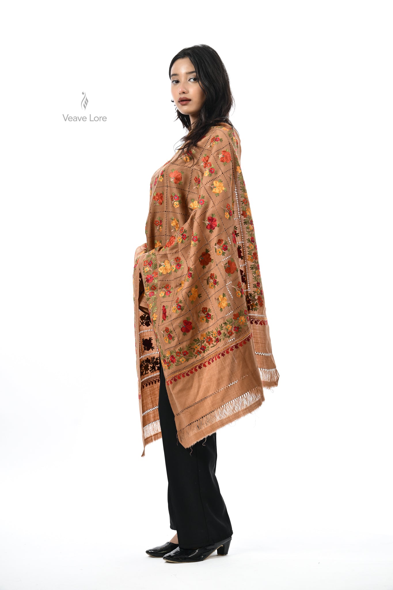 Wildflower ARI Fine Wool Stole