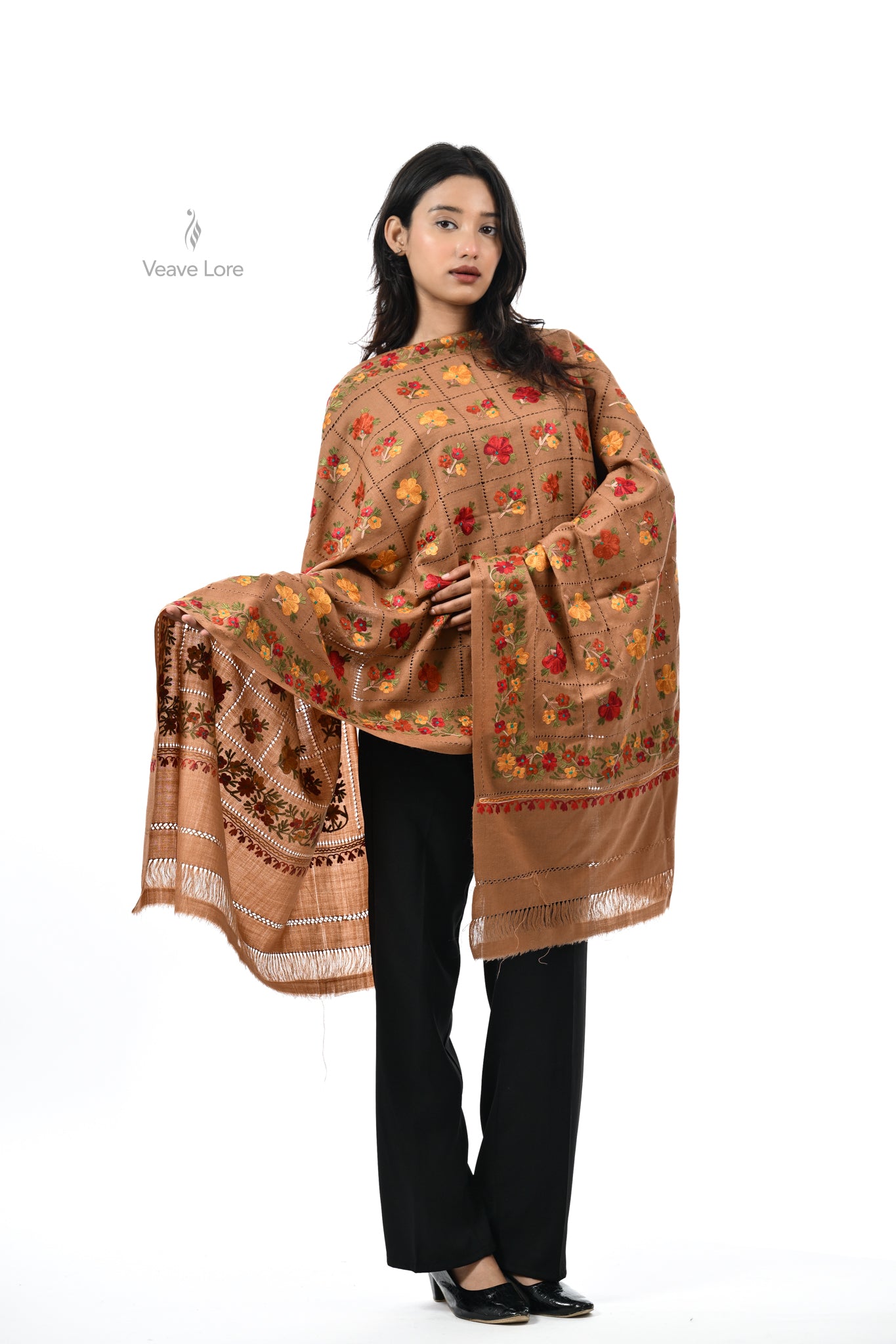 Wildflower ARI Fine Wool Stole