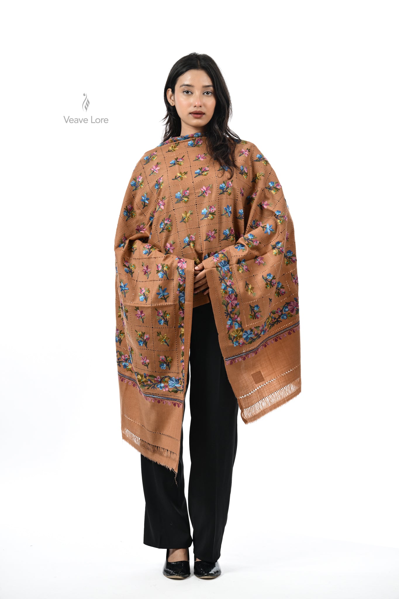 Wildflower ARI Fine Wool Stole