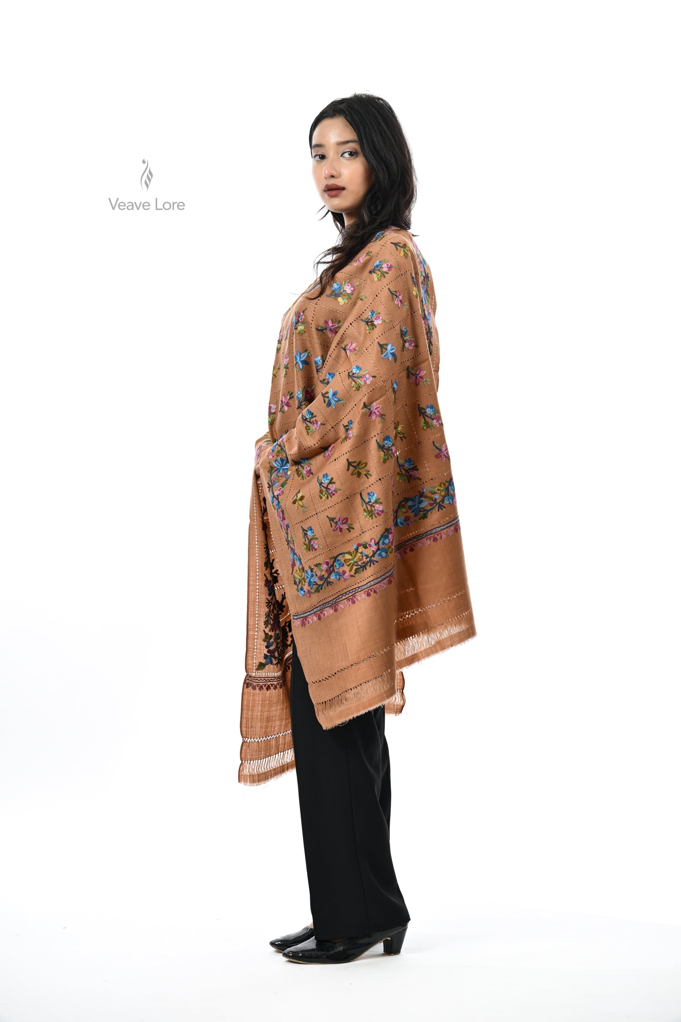Wildflower ARI Fine Wool Stole