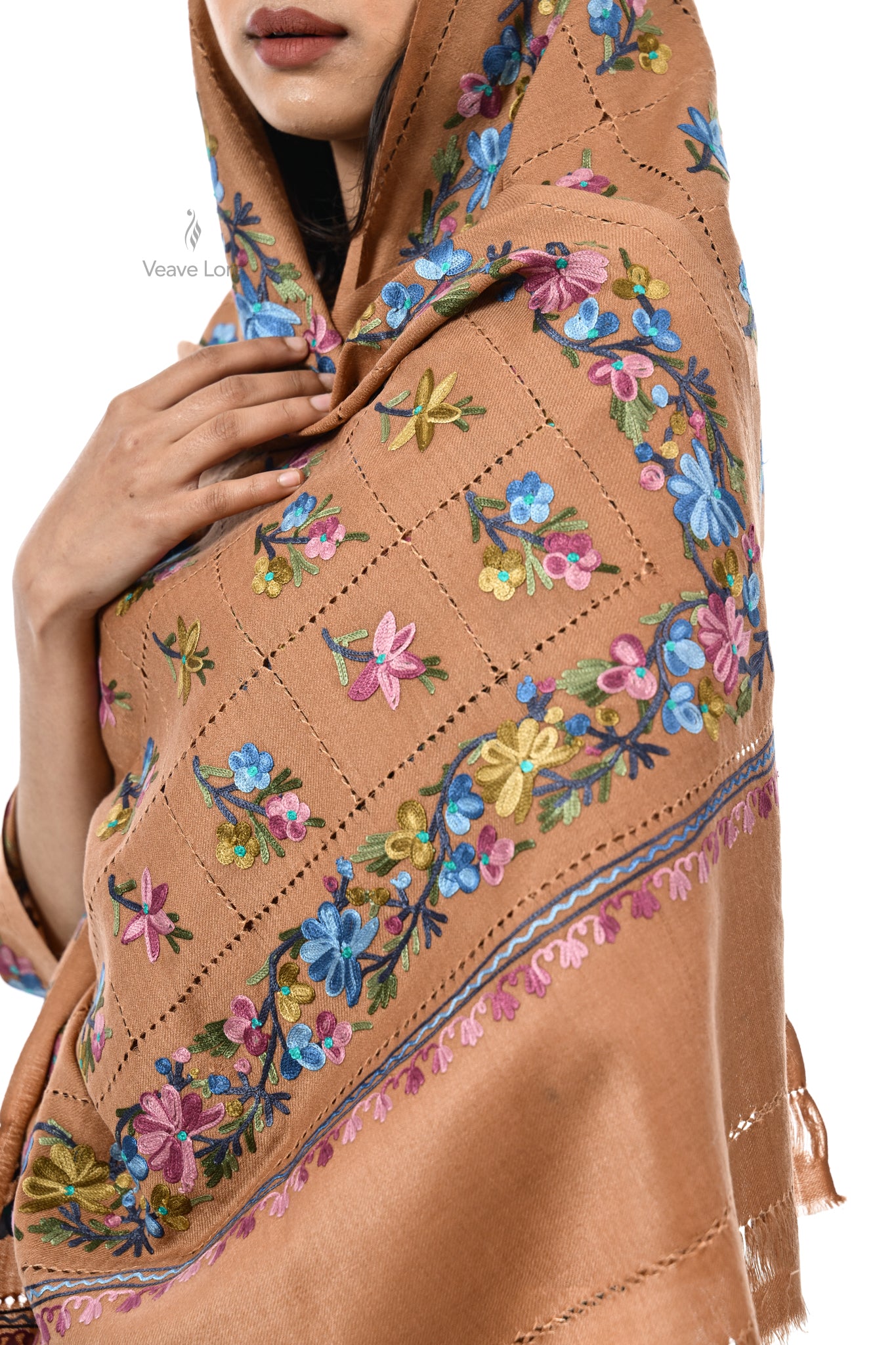 Wildflower ARI Fine Wool Stole