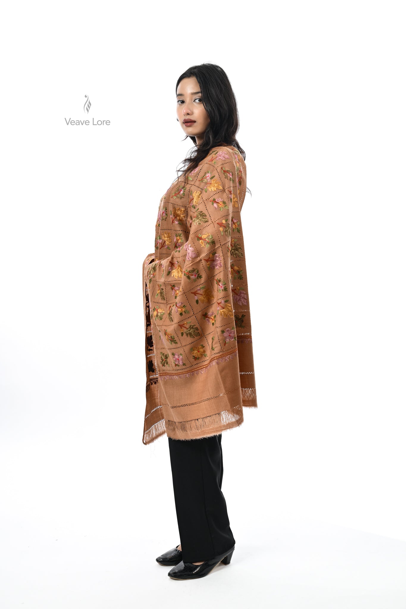 Wildflower ARI Fine Wool Stole