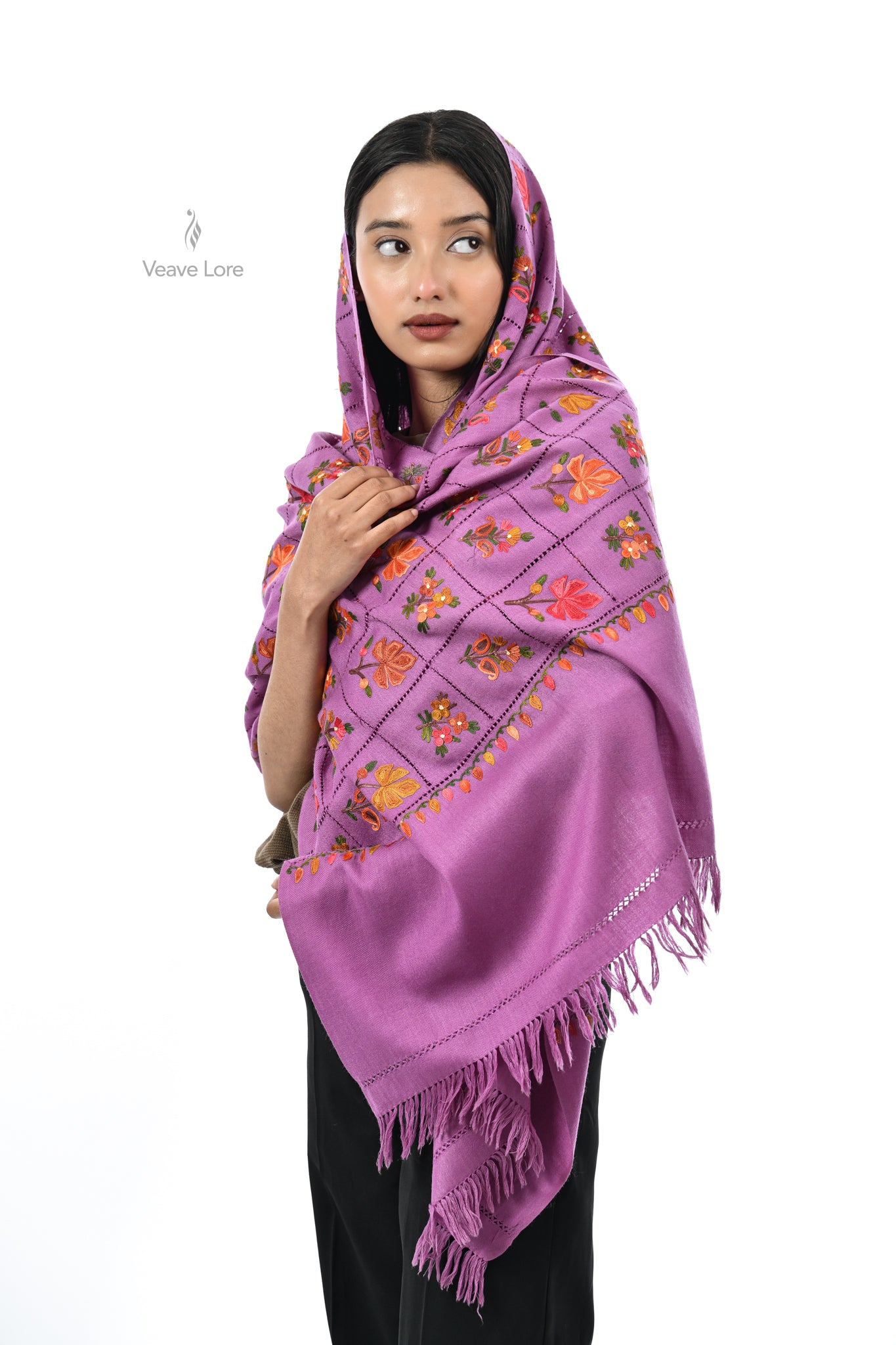 Wildflower ARI Fine Wool Stole