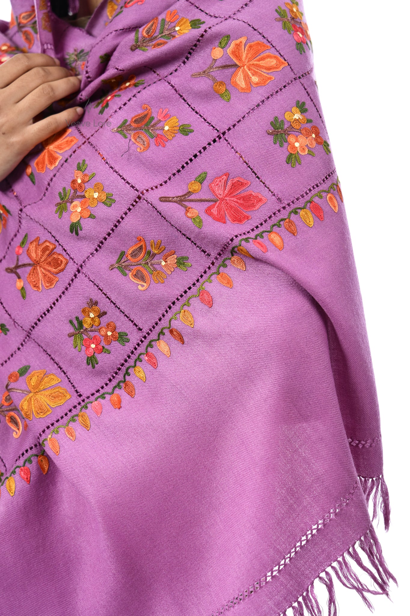 Wildflower ARI Fine Wool Stole