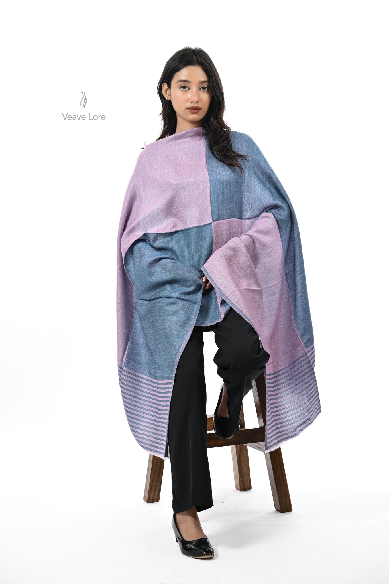 Ombre Fine Wool Stole