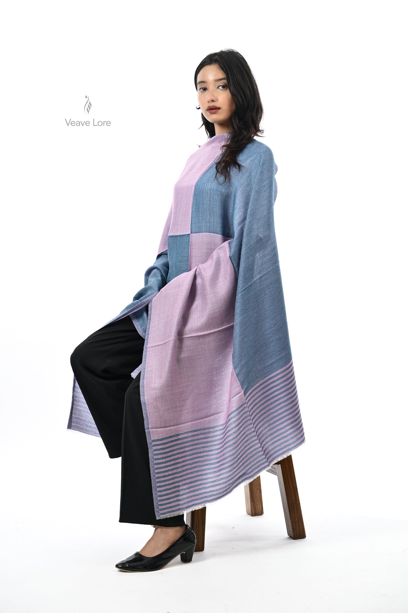 Ombre Fine Wool Stole