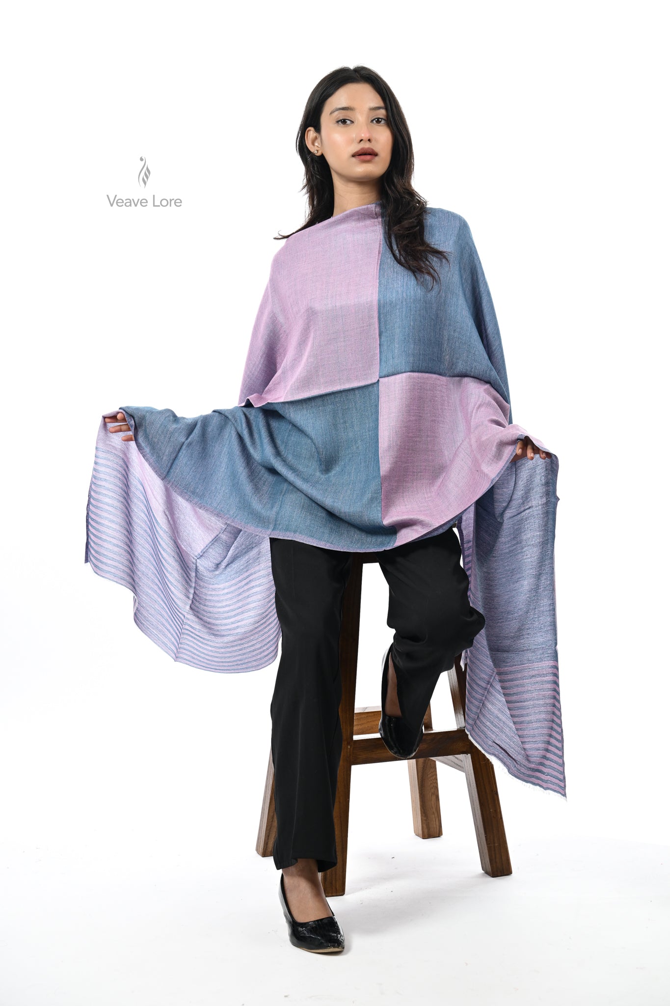 Ombre Fine Wool Stole