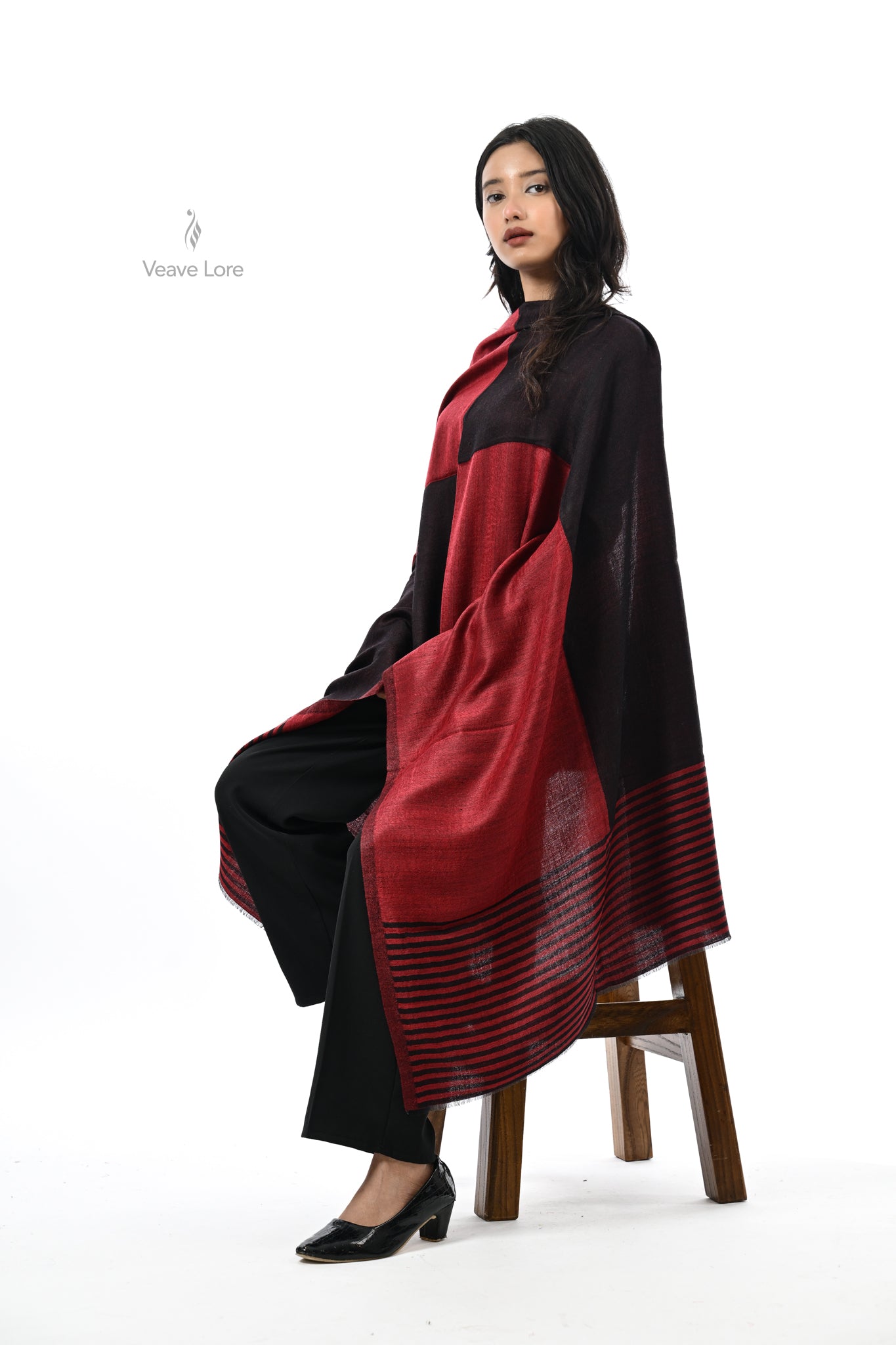 Ombre Fine Wool Stole