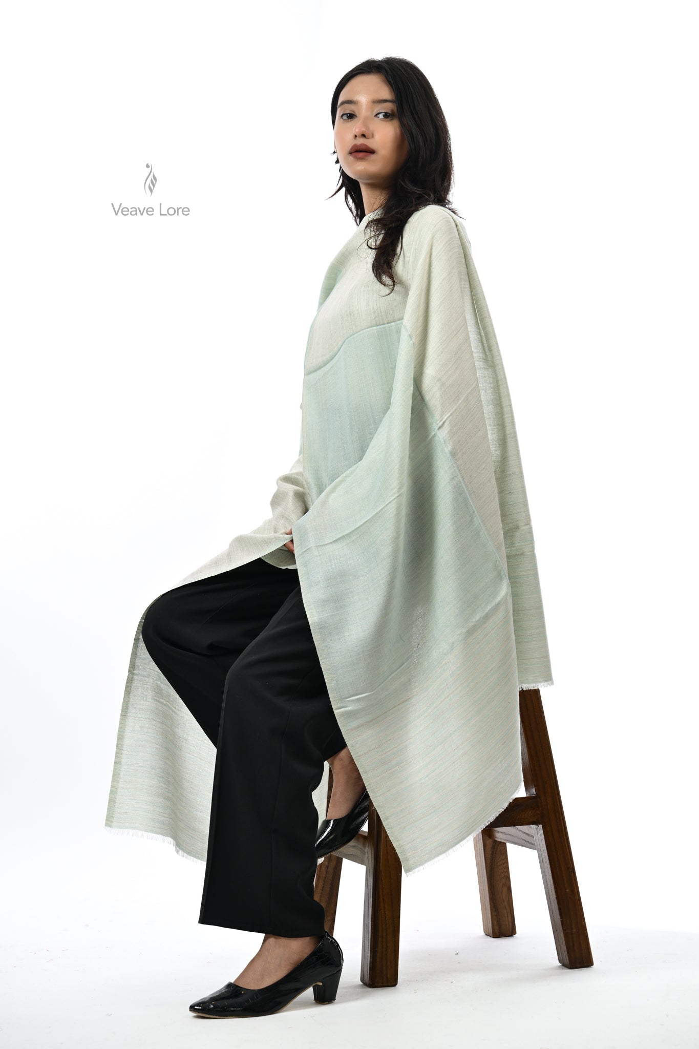 Ombre Fine Wool Stole