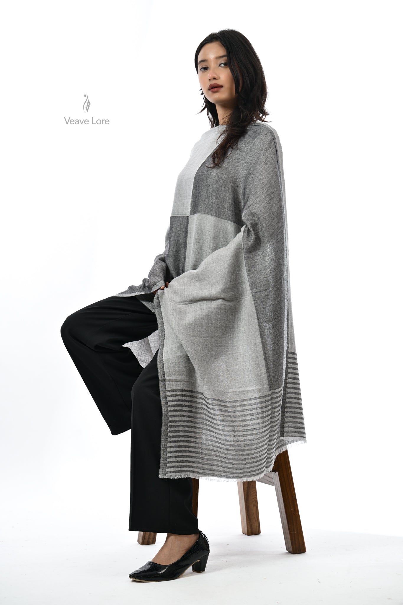 Ombre Fine Wool Stole