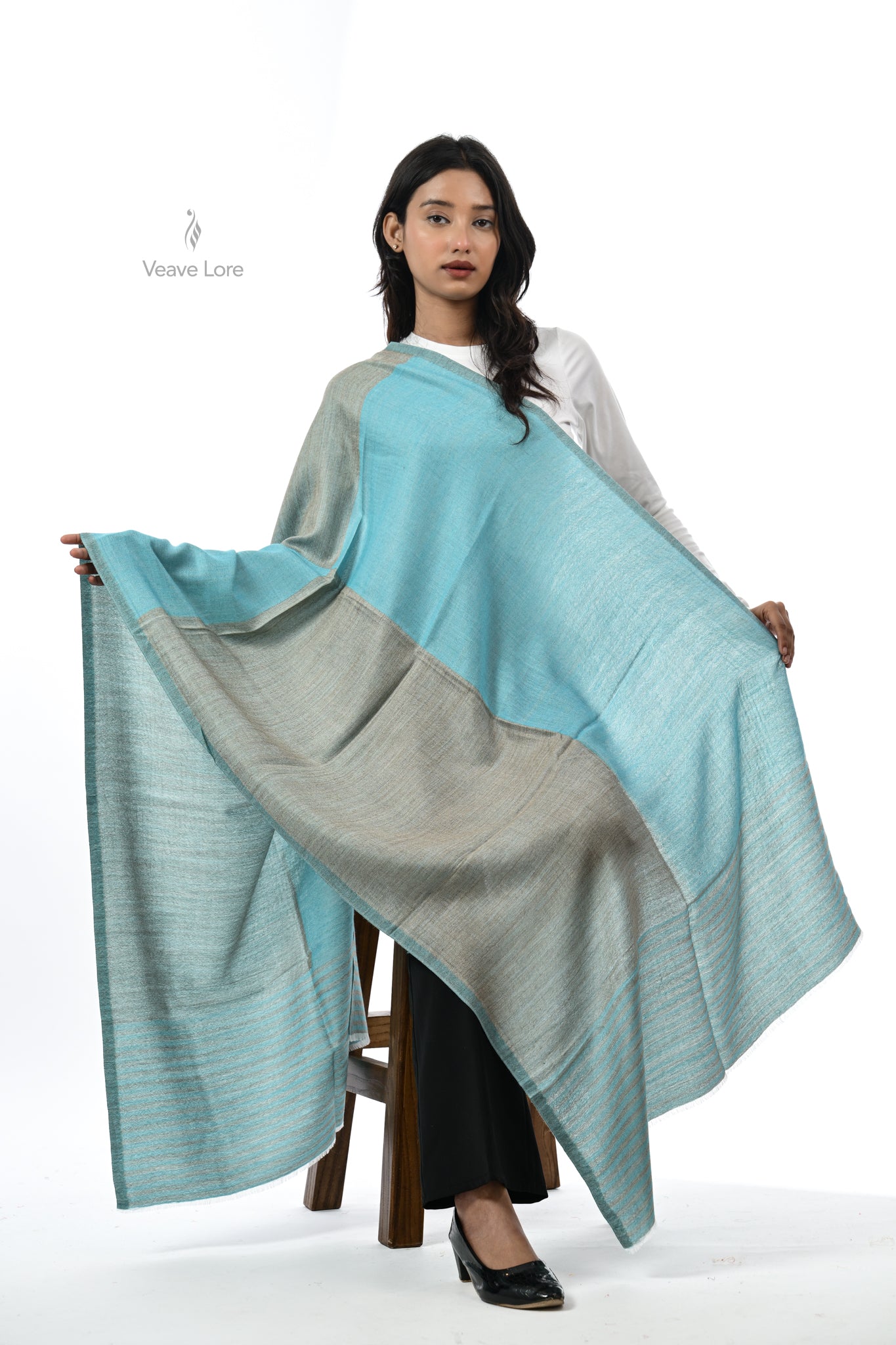 Ombre Fine Wool Stole
