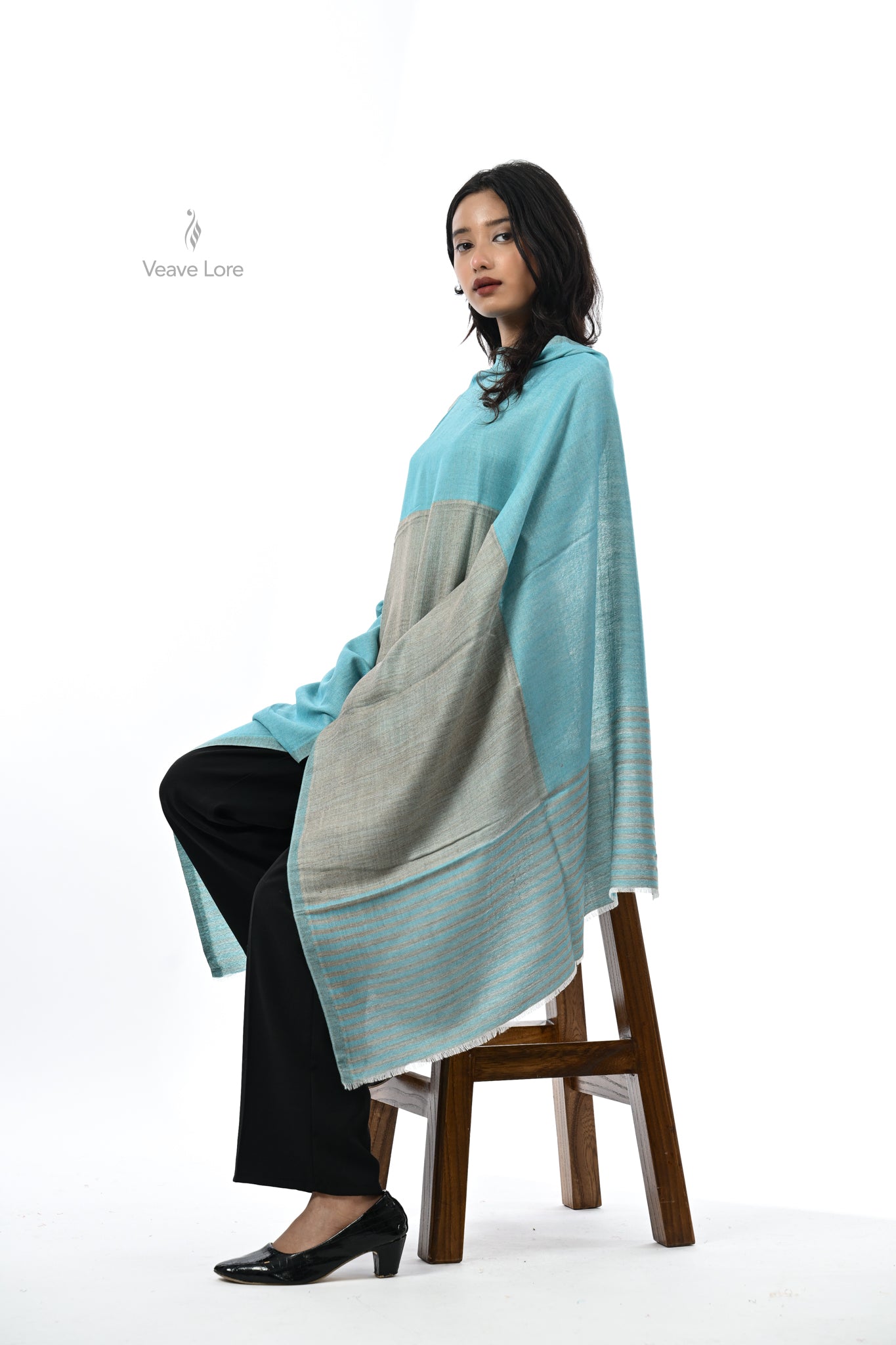 Ombre Fine Wool Stole