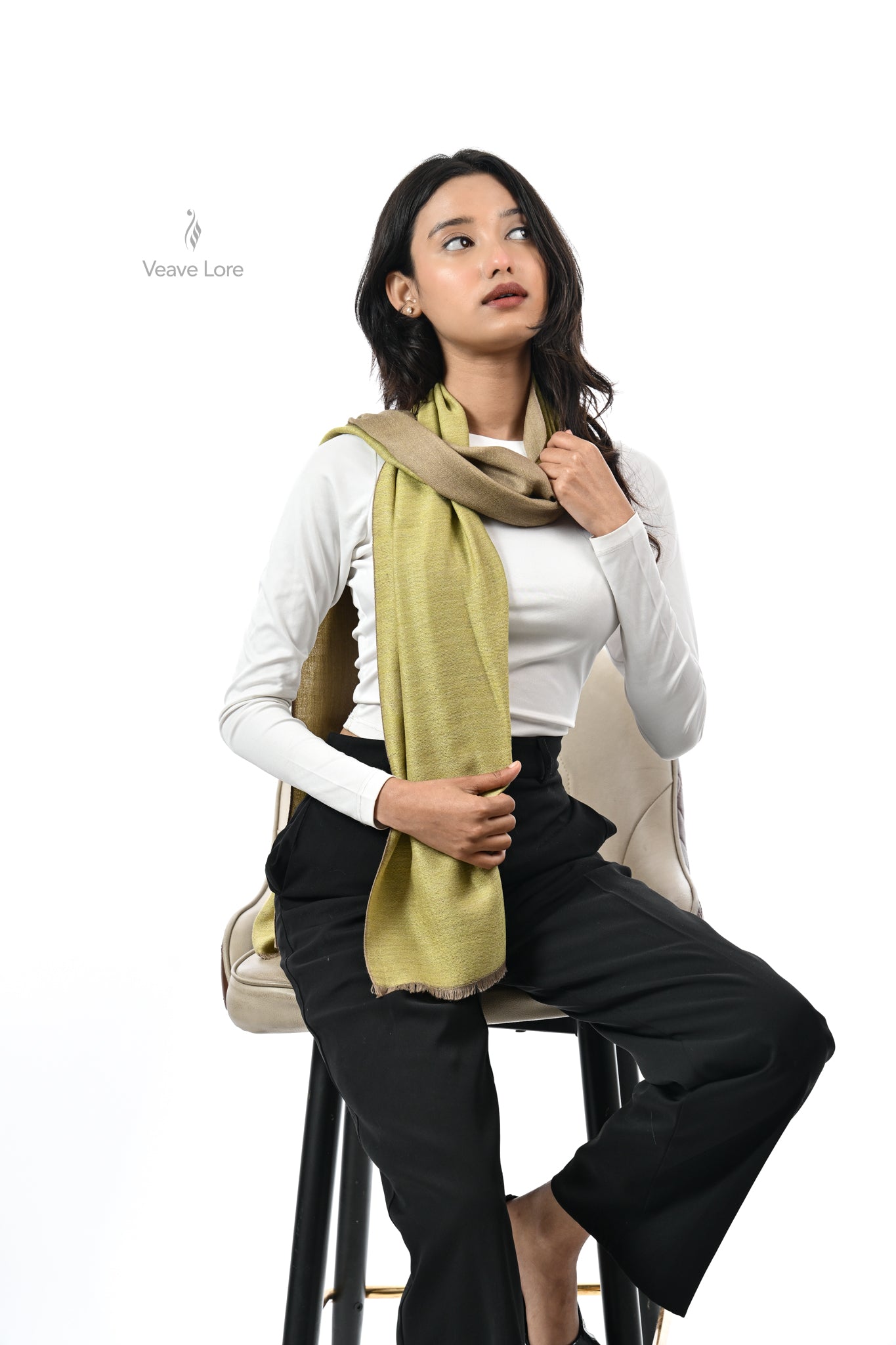 Zarafshan Fine Wool Scarf