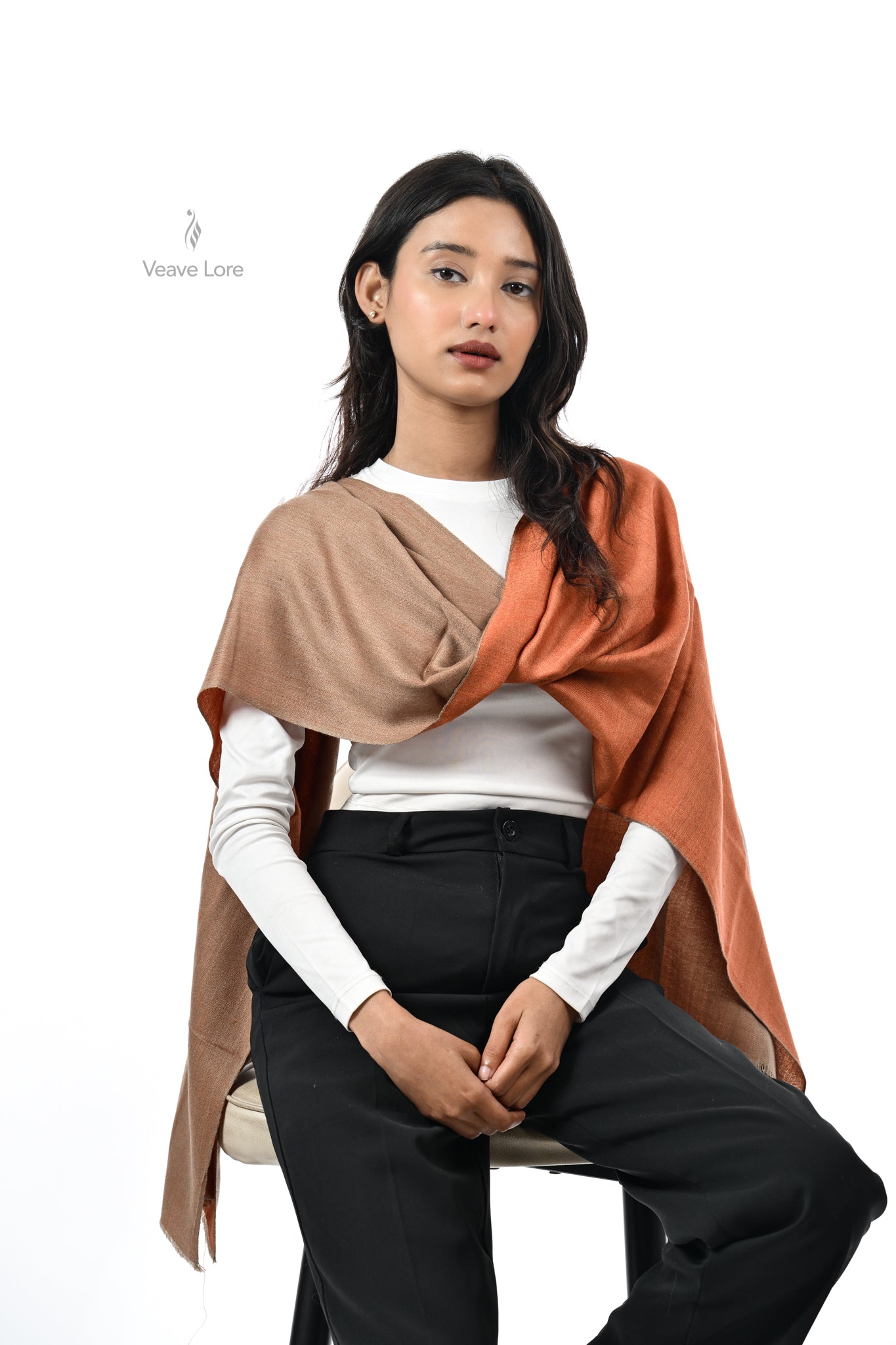 Ruh-e-Rang Fine Wool Scarf