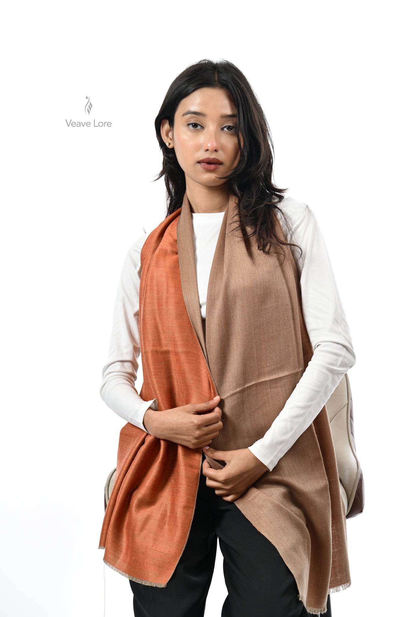 Ruh-e-Rang Fine Wool Scarf