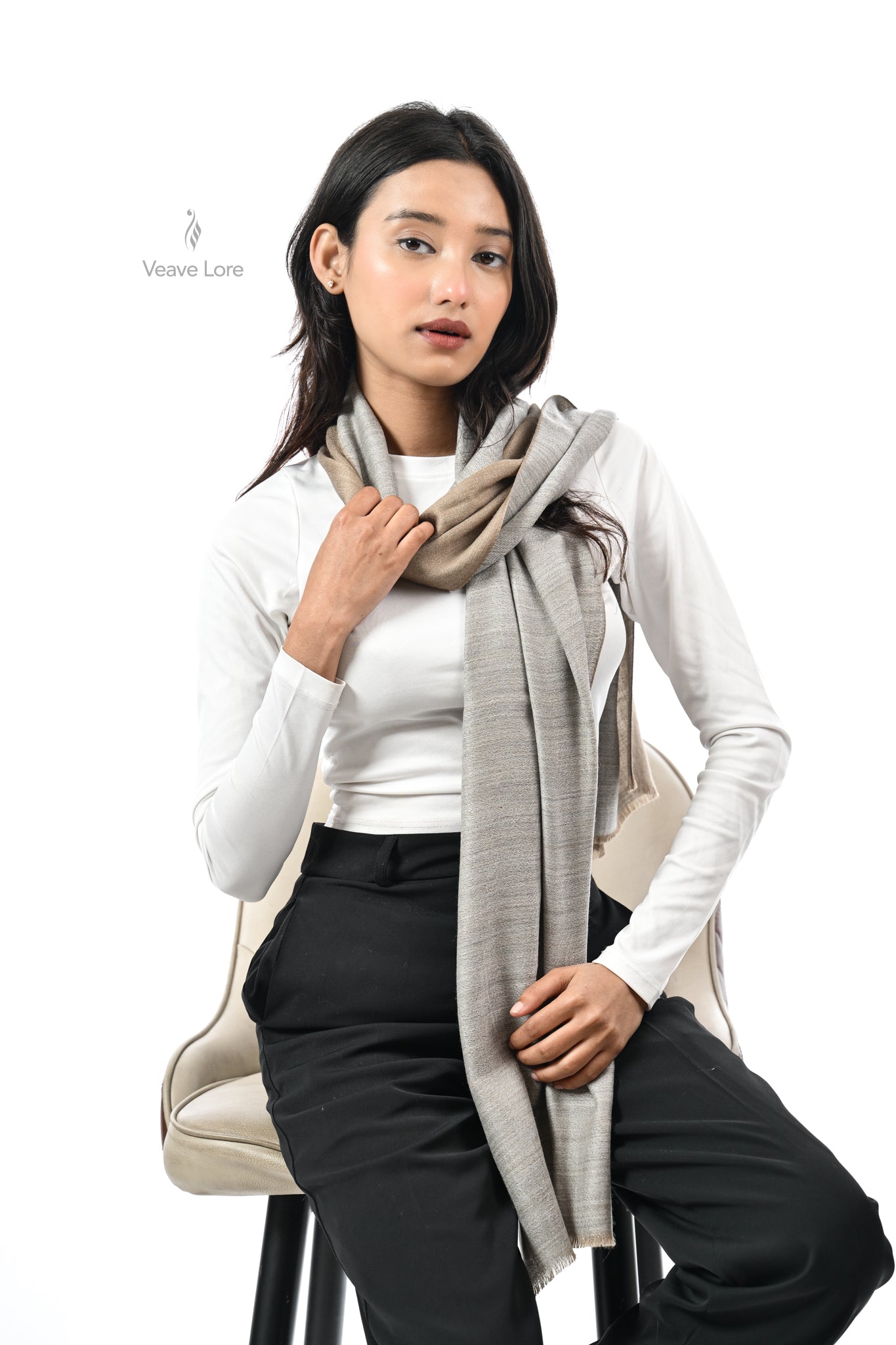 Mehtab Fine Wool Scarf