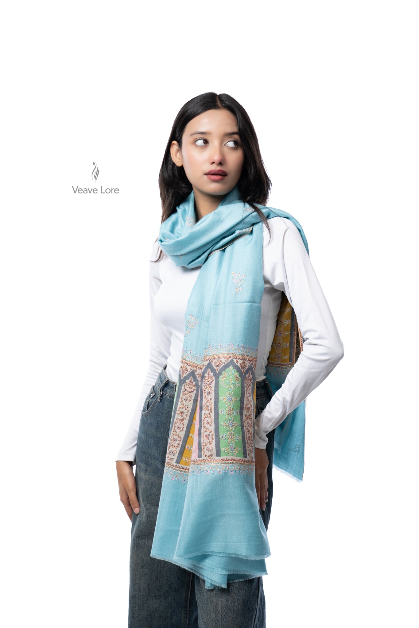 Aabi Arcade Pashmina Shawl