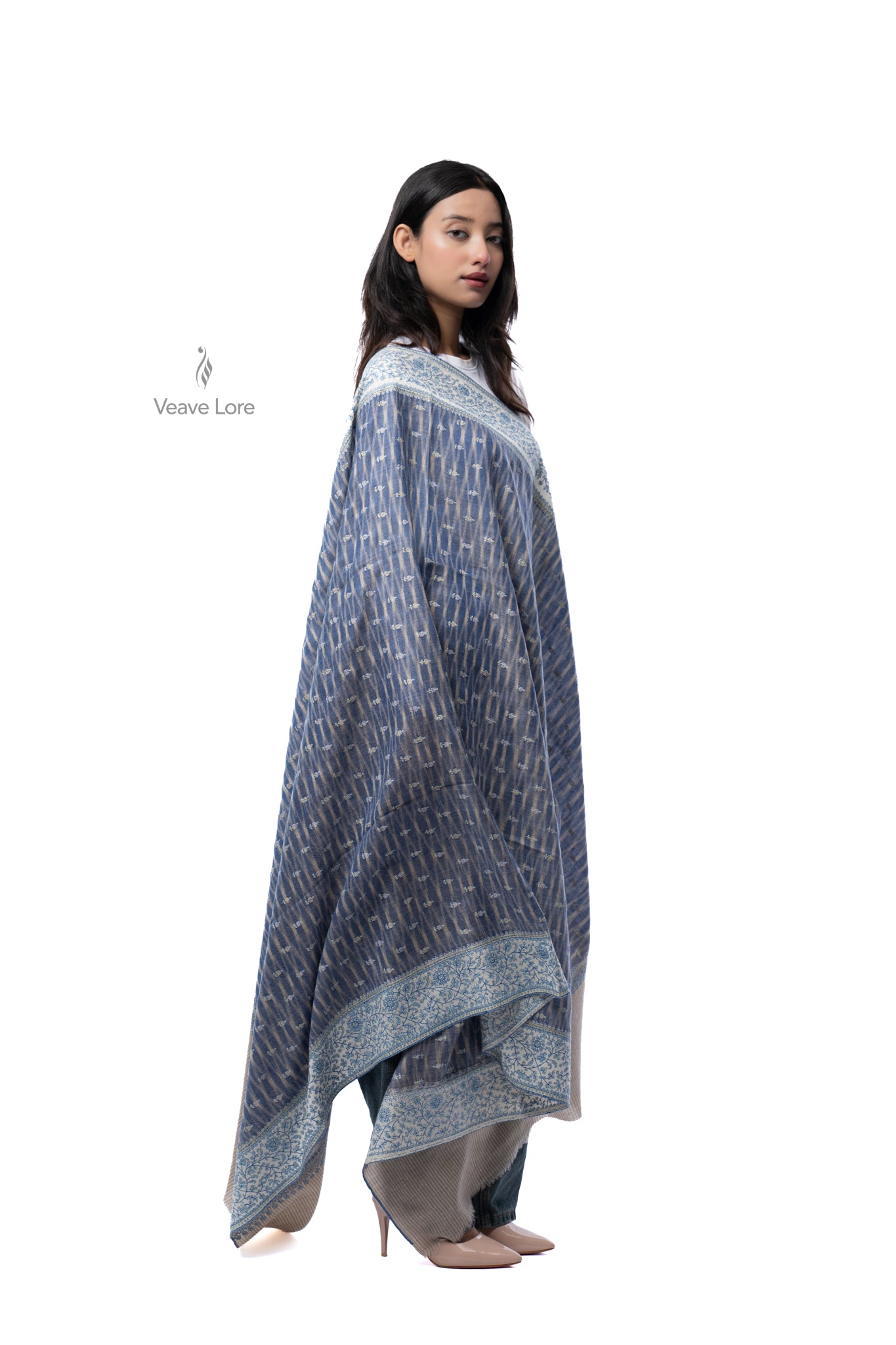 Baran Stream Pashmina Shawl