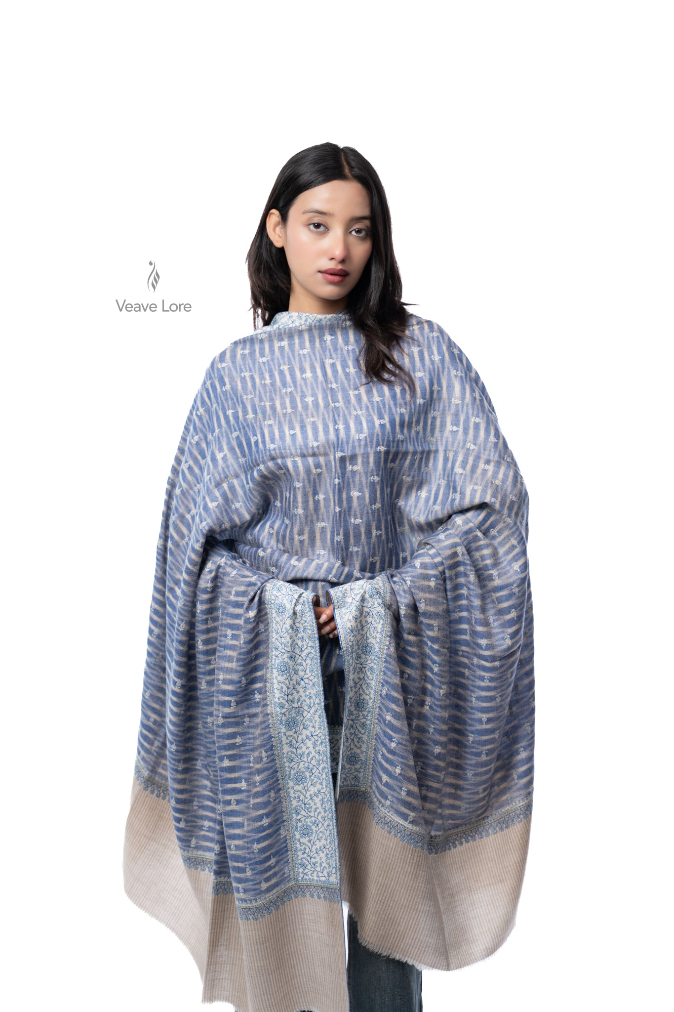 Baran Stream Pashmina Shawl