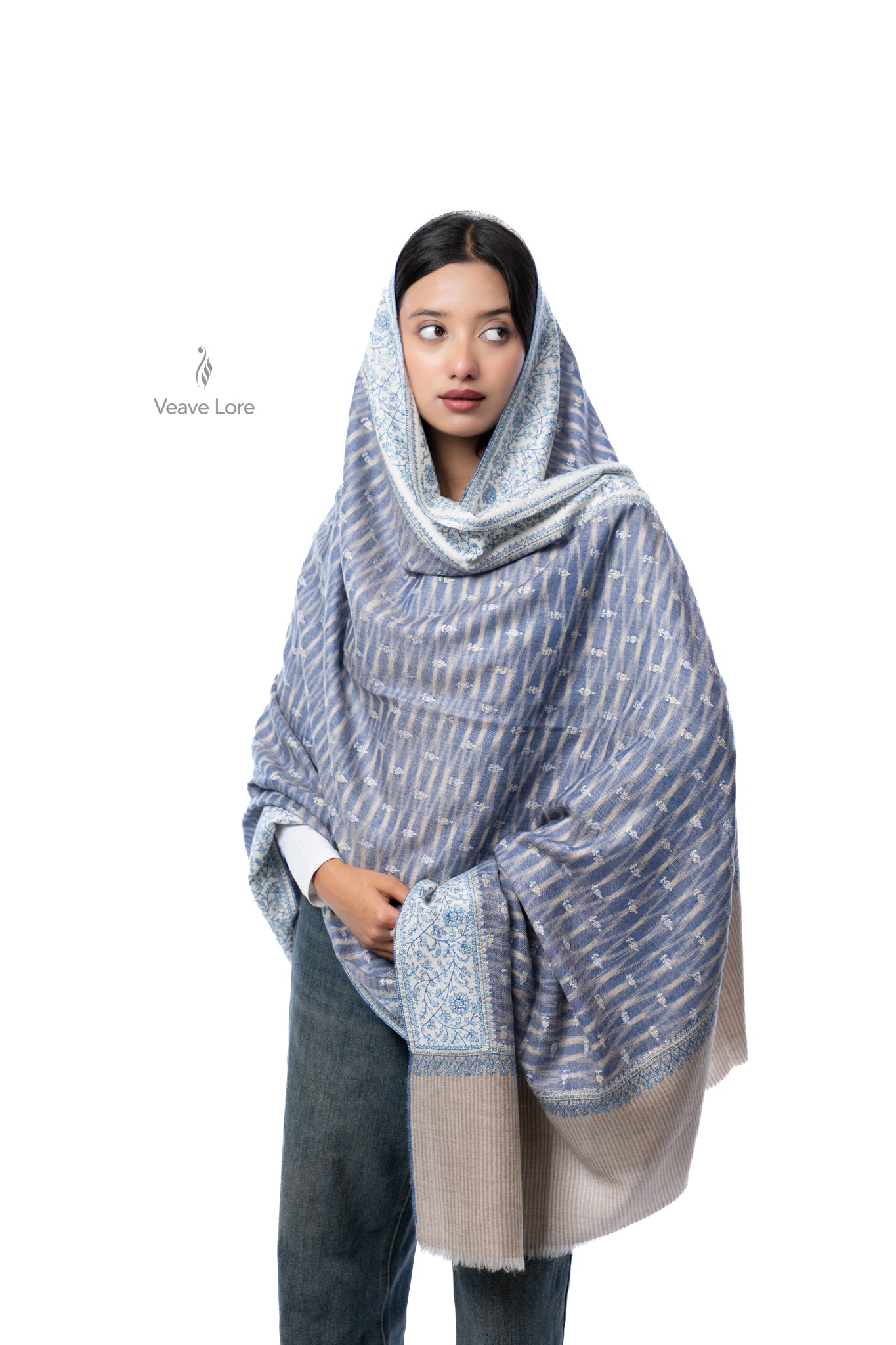 Baran Stream Pashmina Shawl