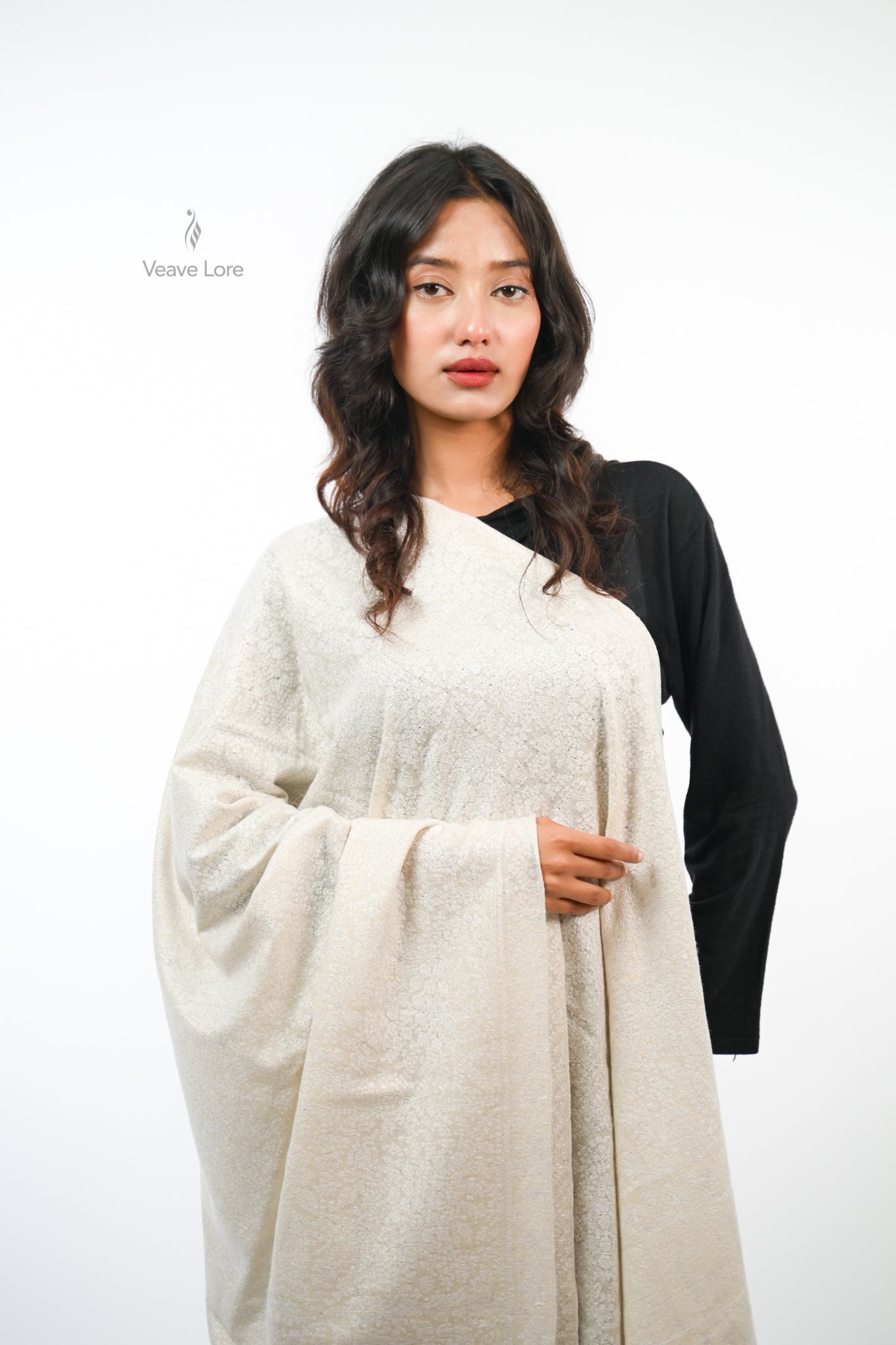 Sadaf Pearl Pashmina Shawl